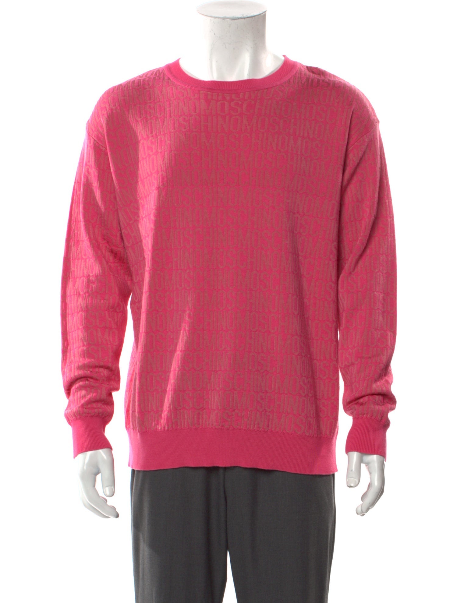 Moschino Couture Crew Neck Long Sleeve Pullover w/ Tags