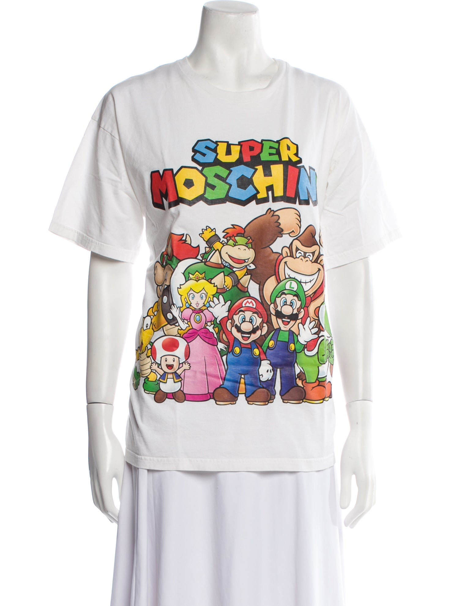 Moschino Couture Graphic Print Crew Neck T-Shirt