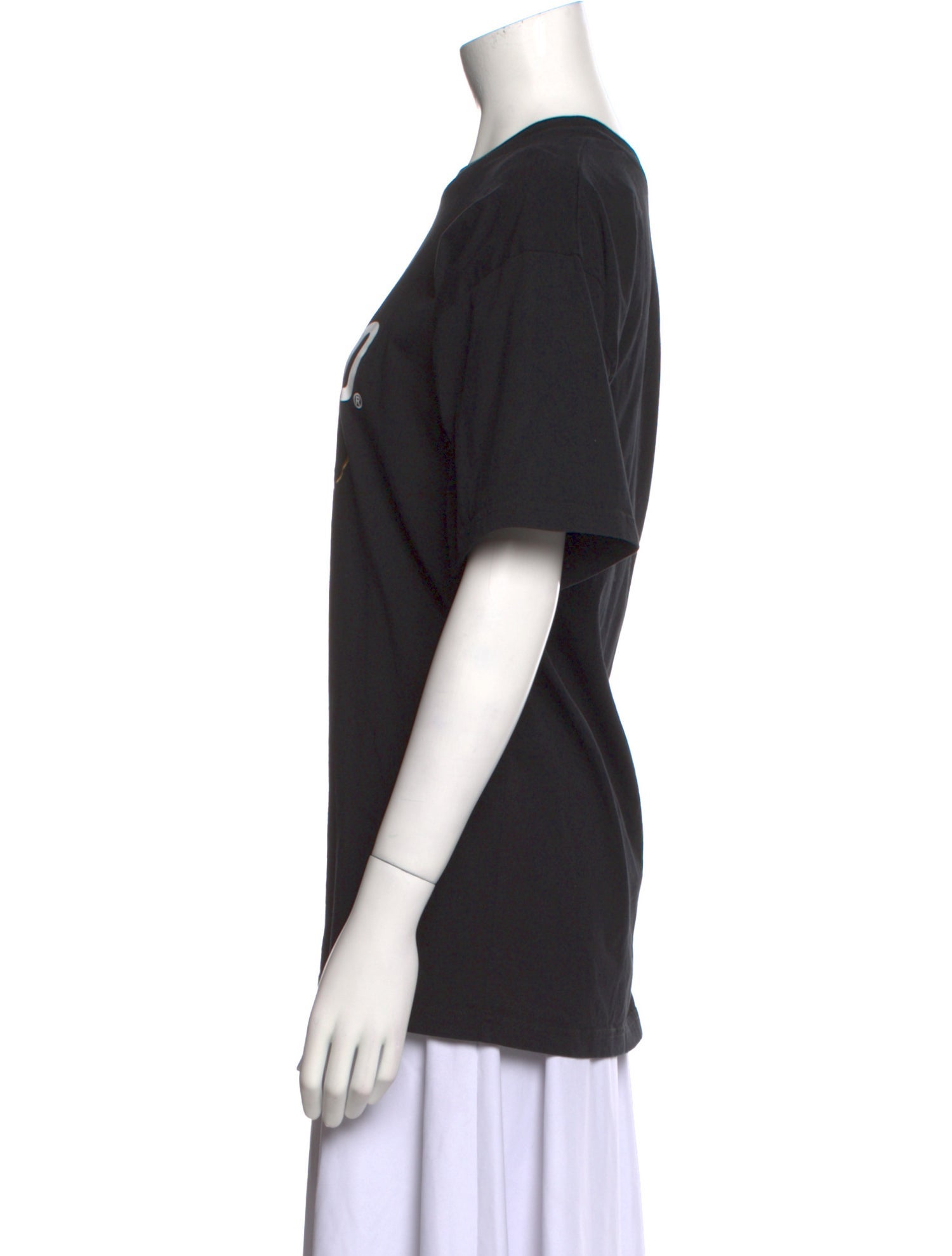 Moschino Couture Graphic Print Crew Neck T-Shirt