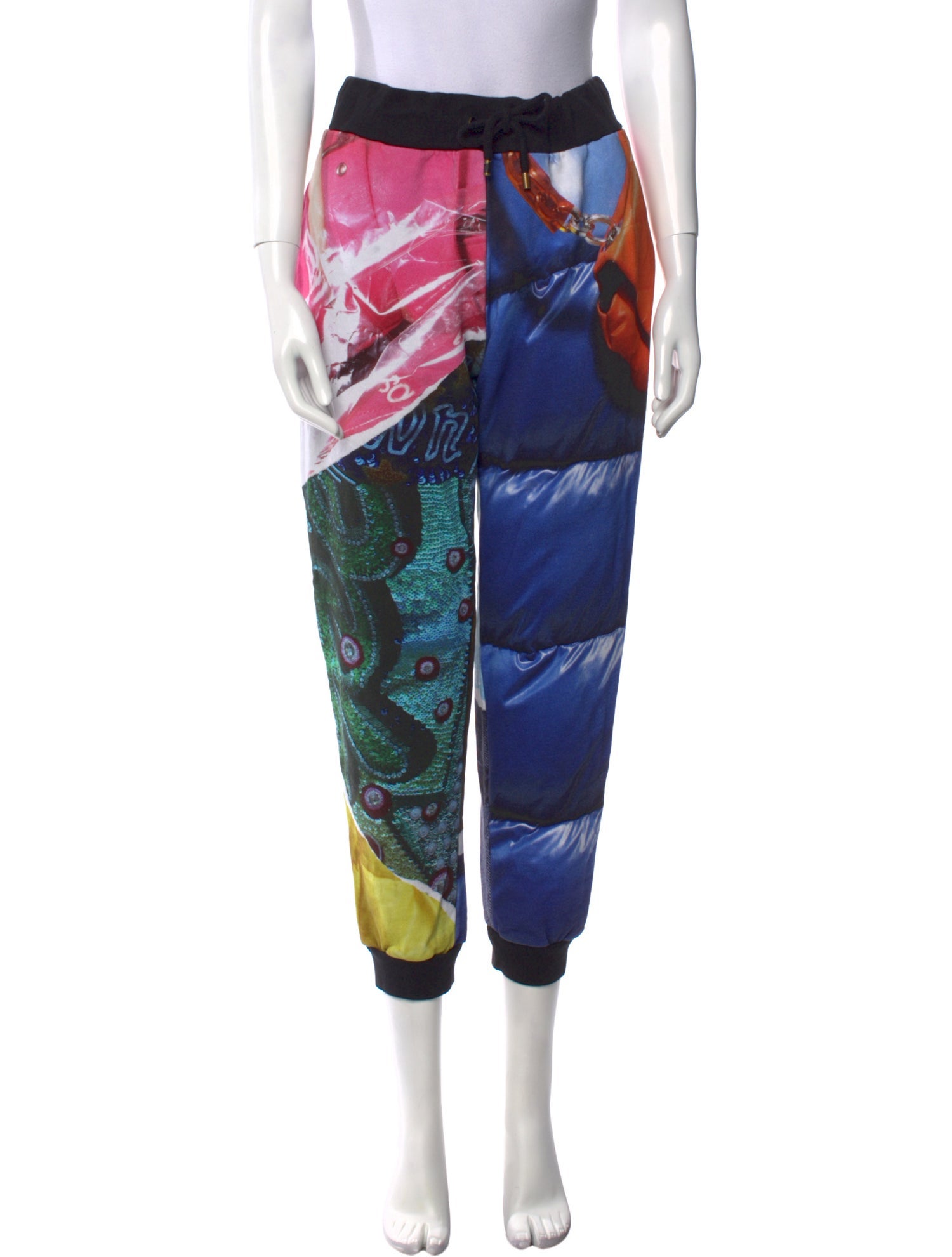 Moschino Couture Printed Skinny Leg Pants