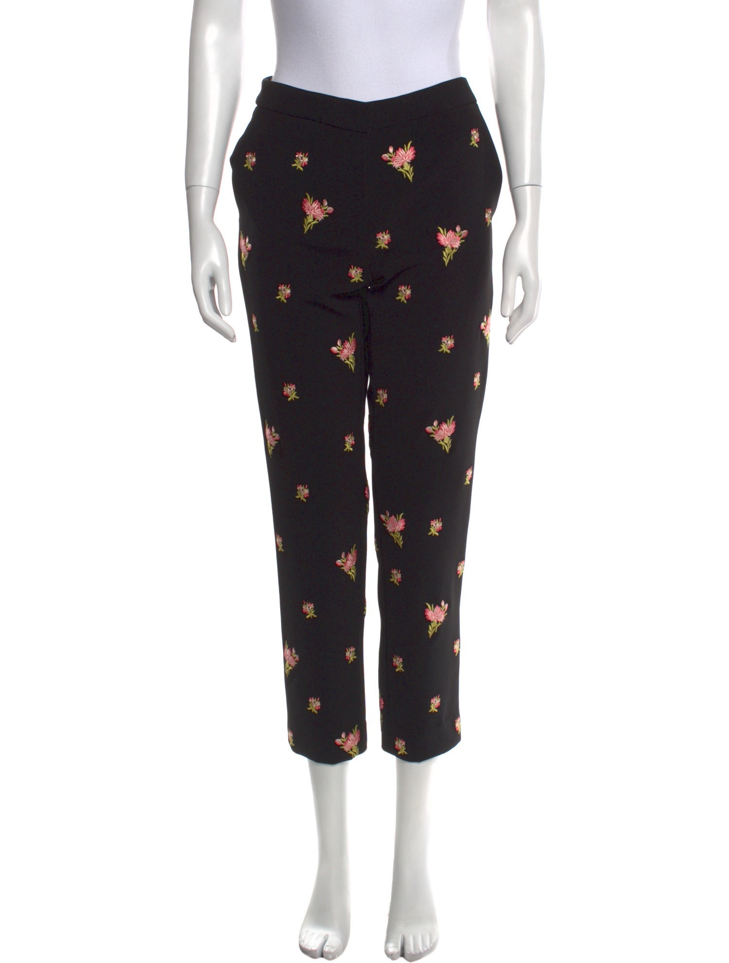 Moschino Couture Printed Straight Leg Pants
