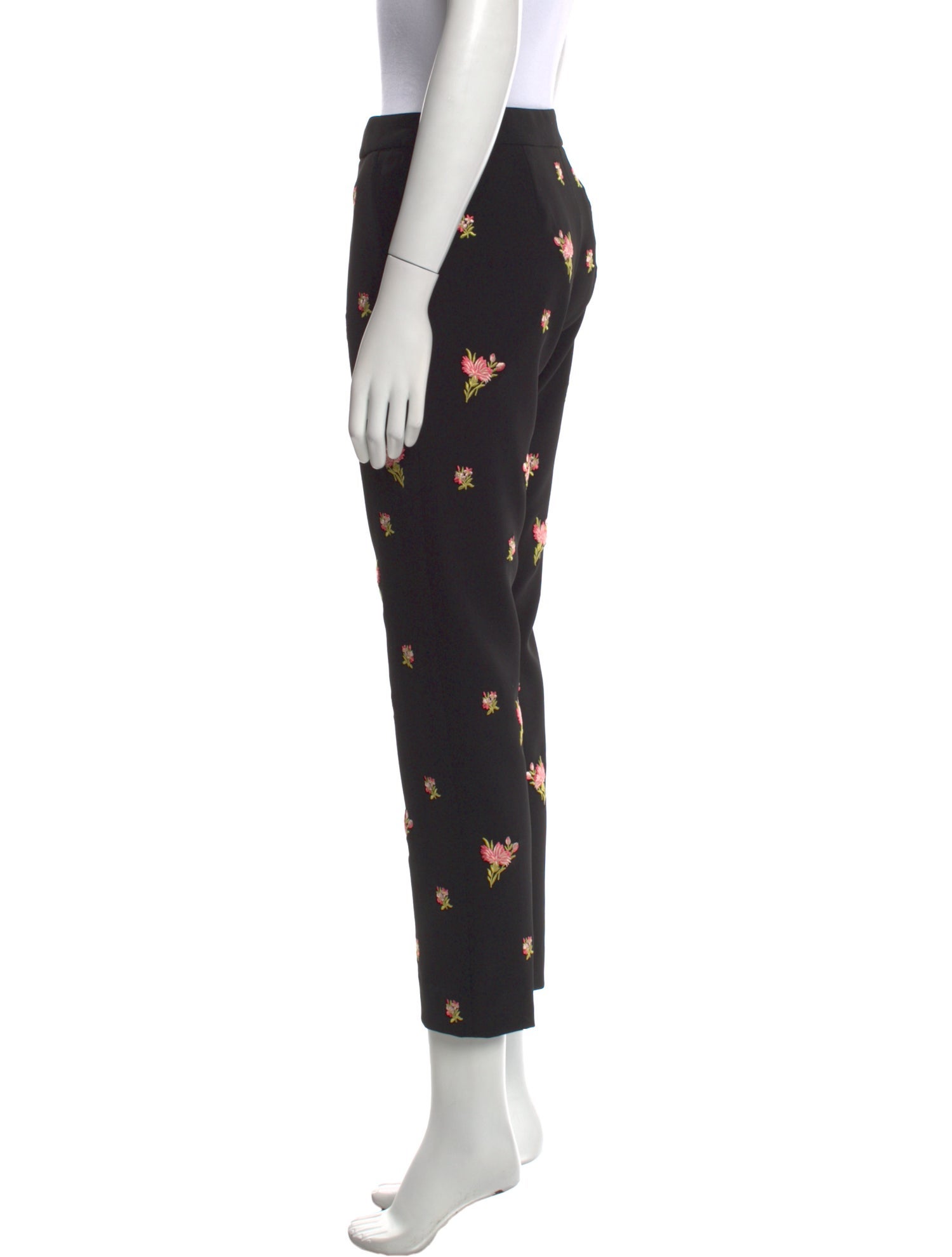 Moschino Couture Printed Straight Leg Pants