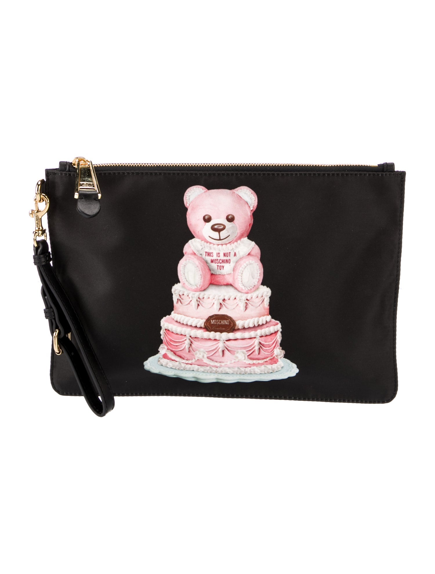 Moschino Couture Nylon Clutch