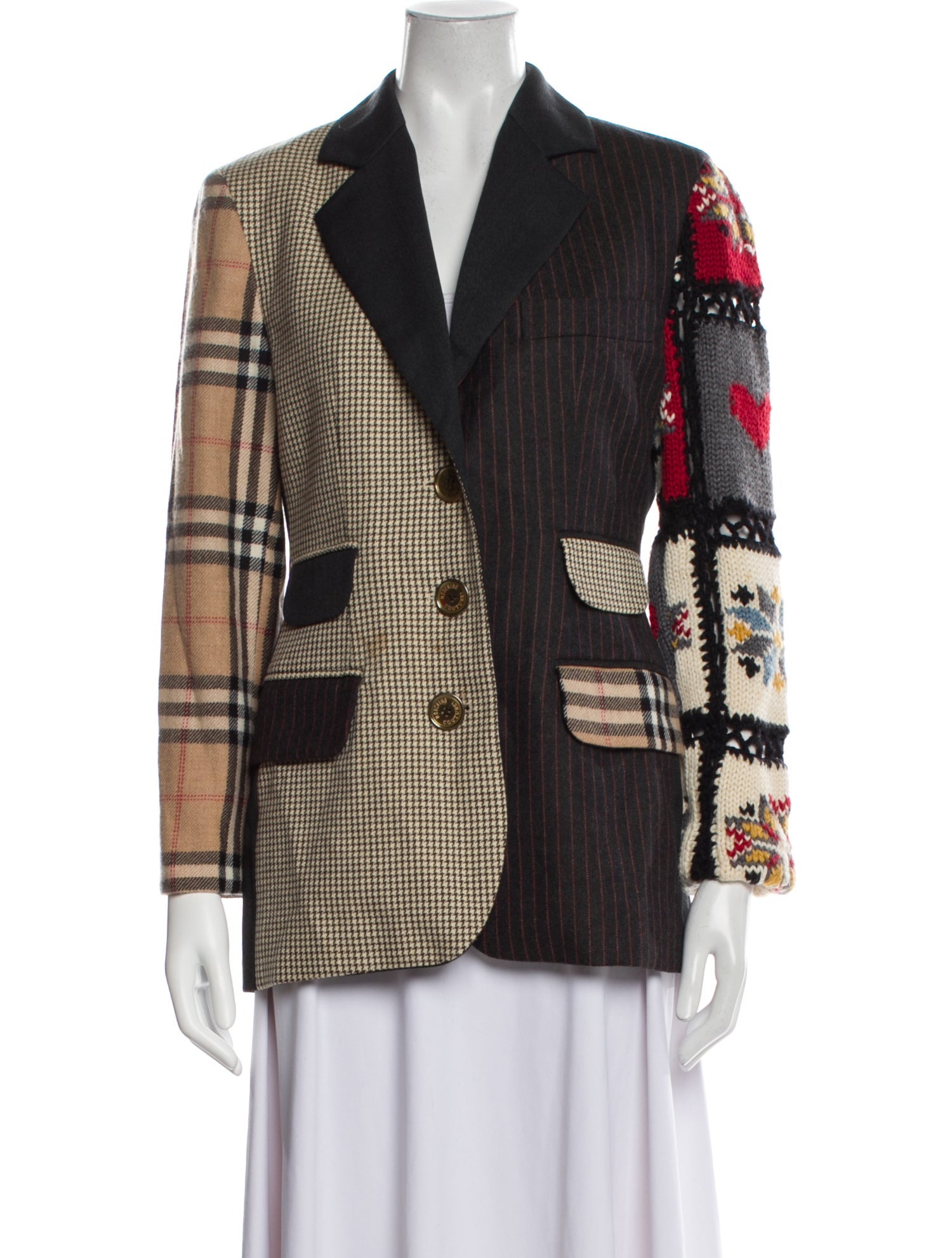 Moschino Couture Vintage 1990's Blazer
