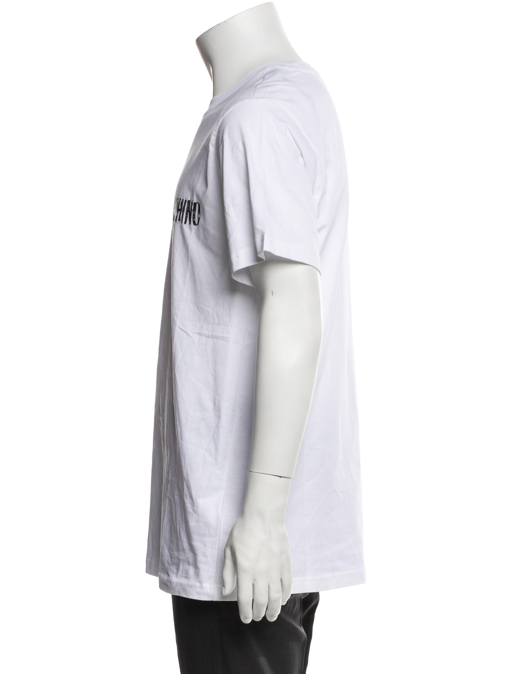 Moschino Couture Graphic Print Crew Neck T-Shirt w/ Tags