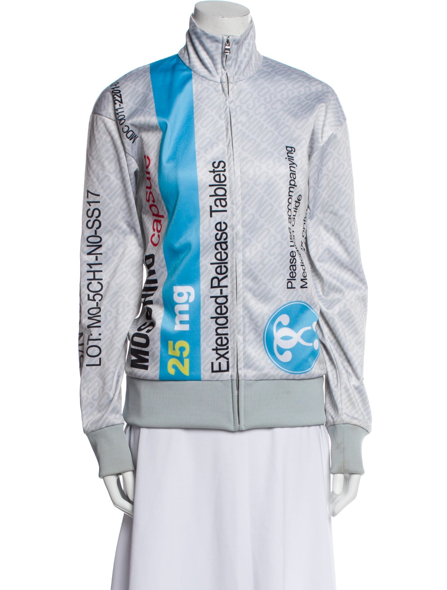 Moschino Couture Graphic Print Jacket