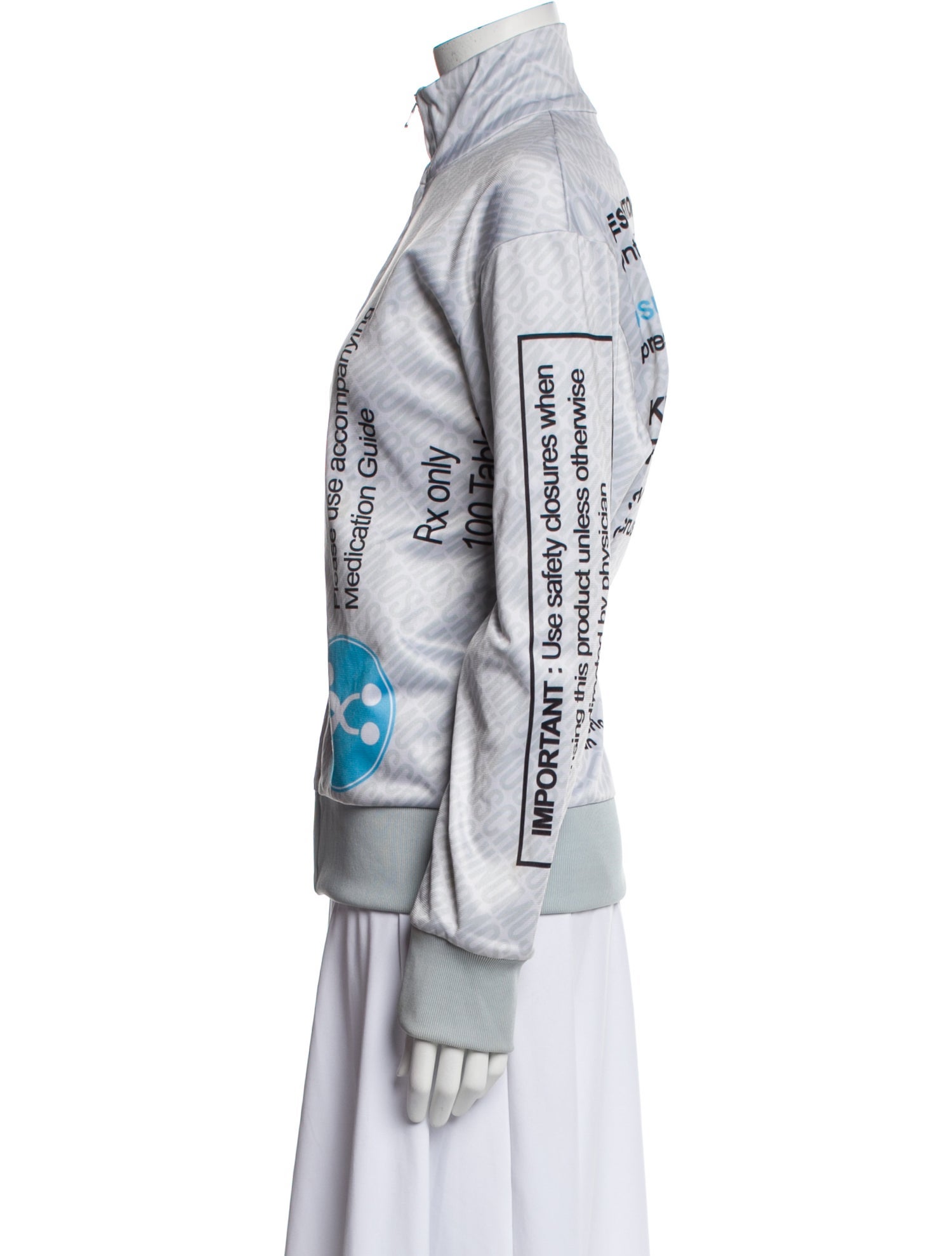 Moschino Couture Graphic Print Jacket