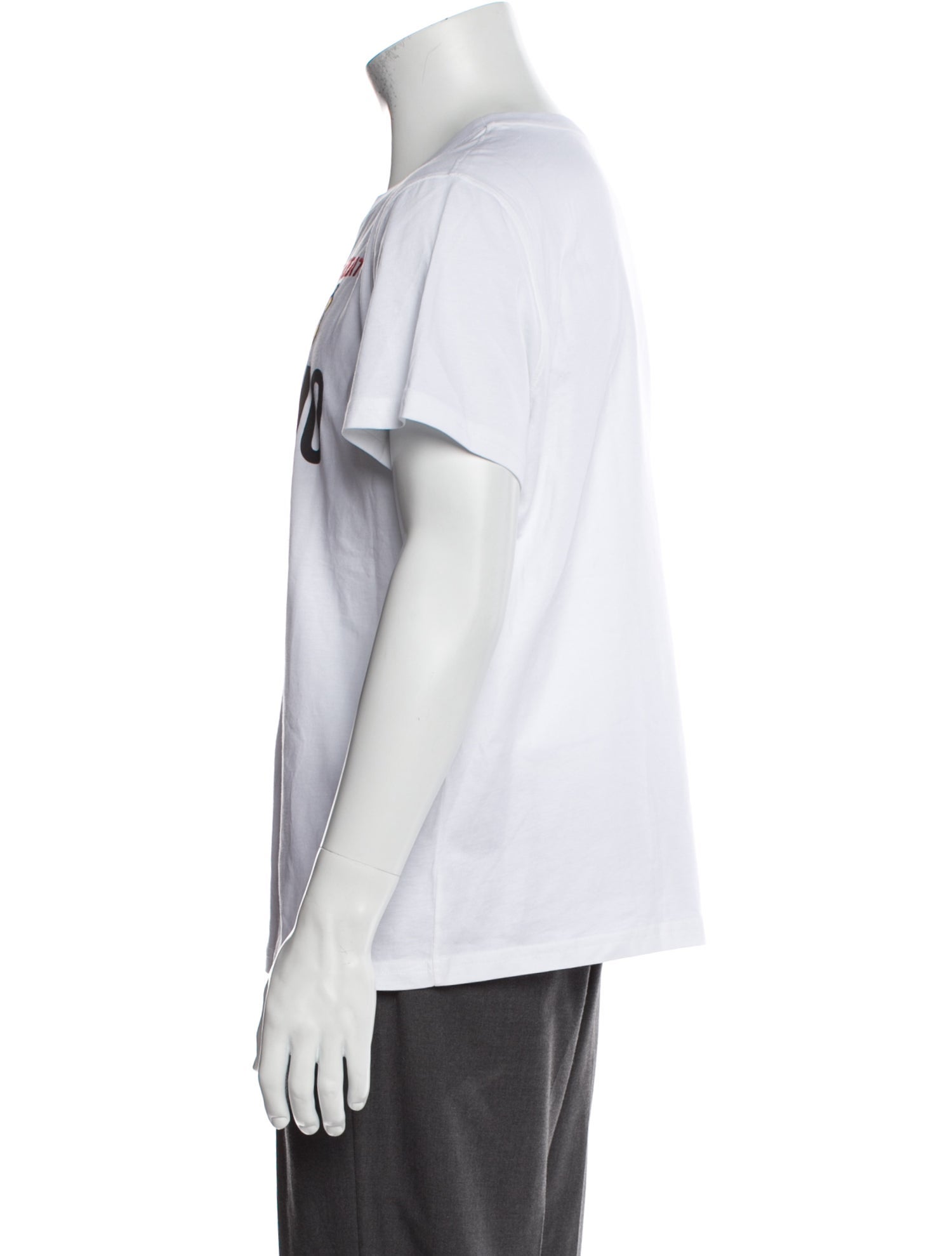 Moschino Couture Graphic Print Crew Neck T-Shirt w/ Tags