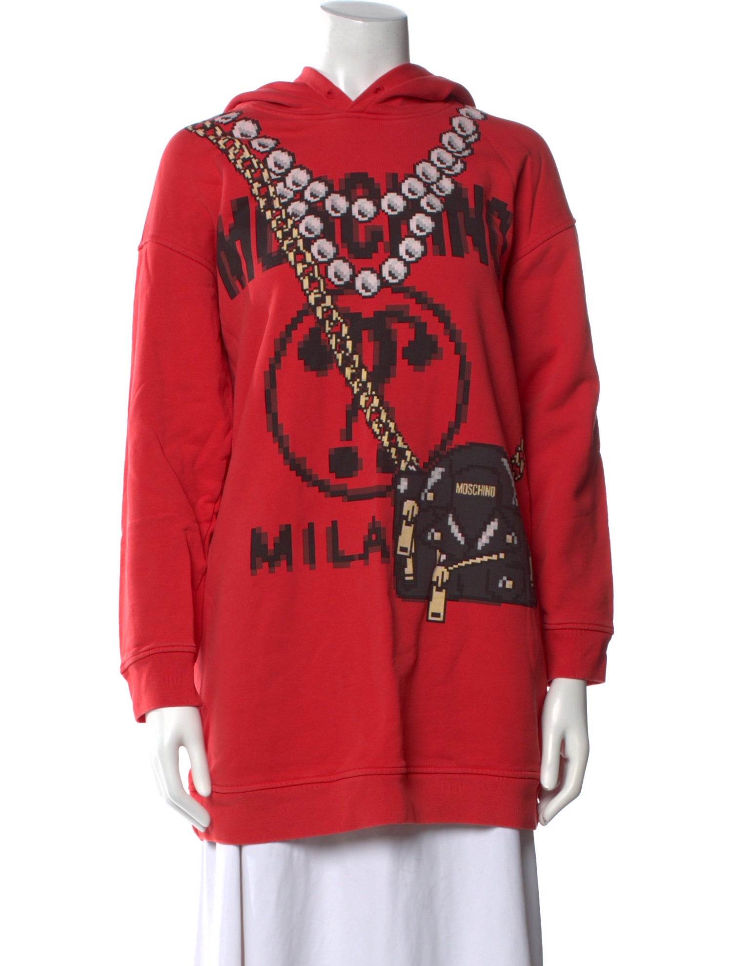 Moschino Couture Graphic Print Crew Neck Sweatshirt
