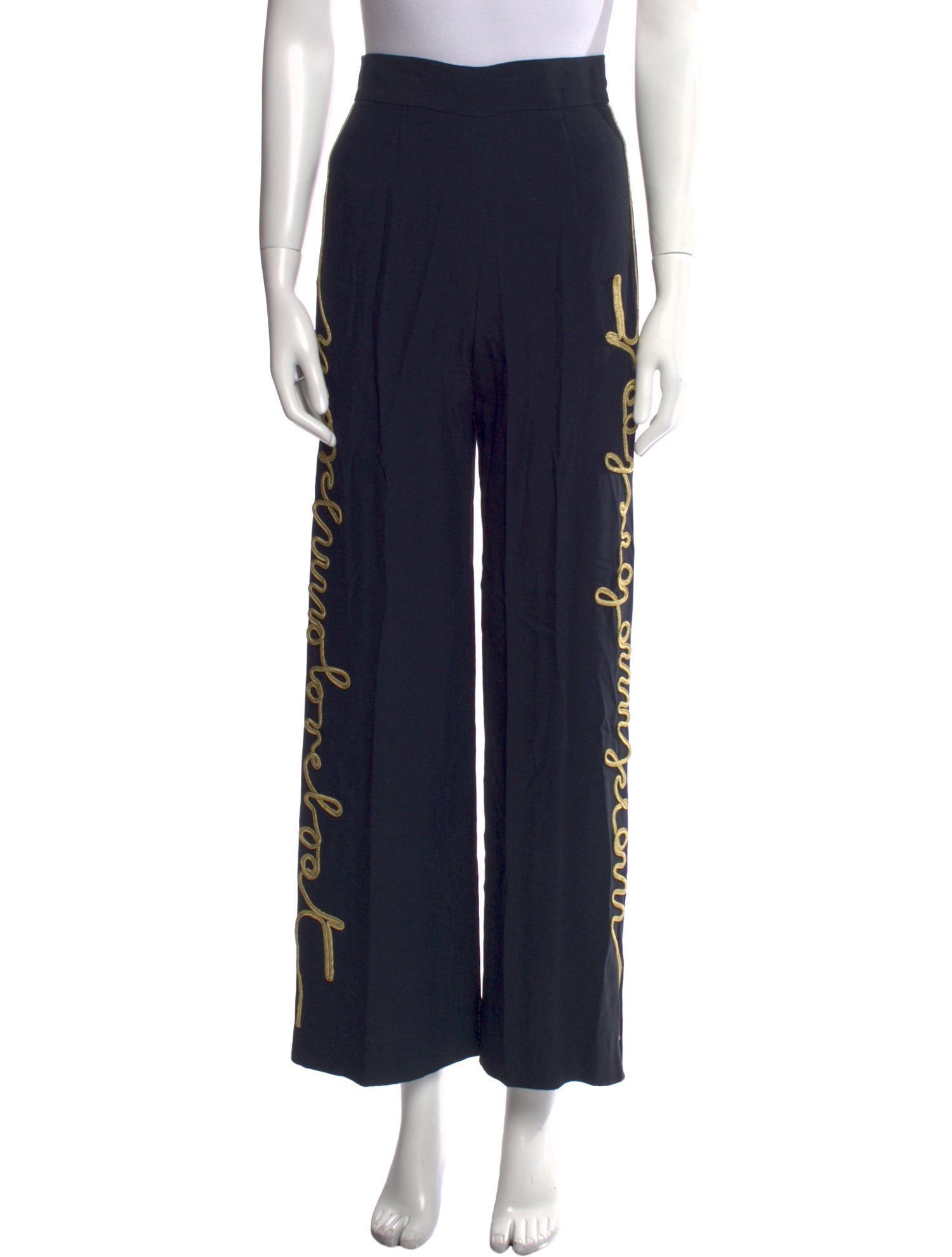 Moschino Couture Vintage Wide Leg Pants