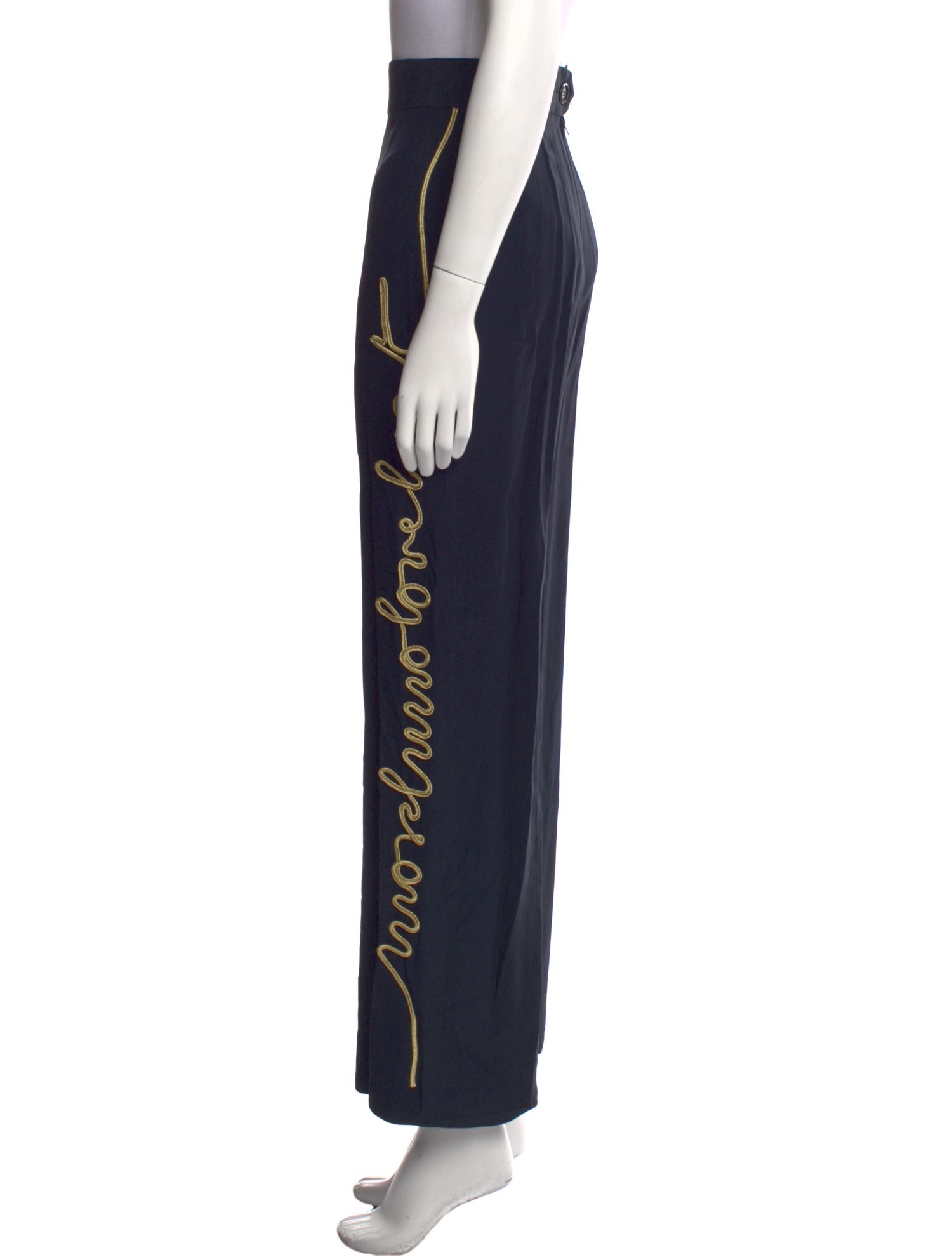 Moschino Couture Vintage Wide Leg Pants