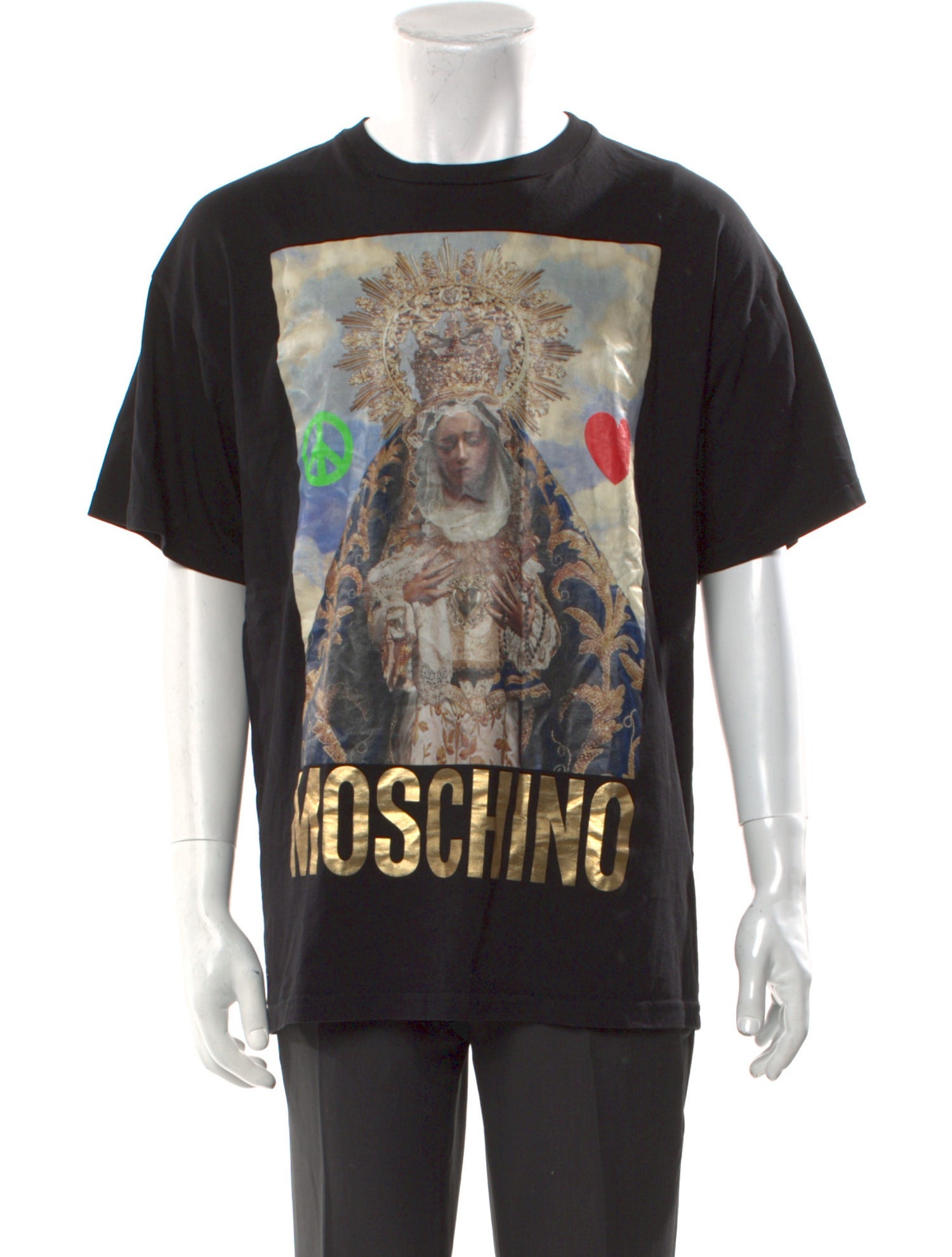 Moschino Couture Graphic Print Crew Neck T-Shirt