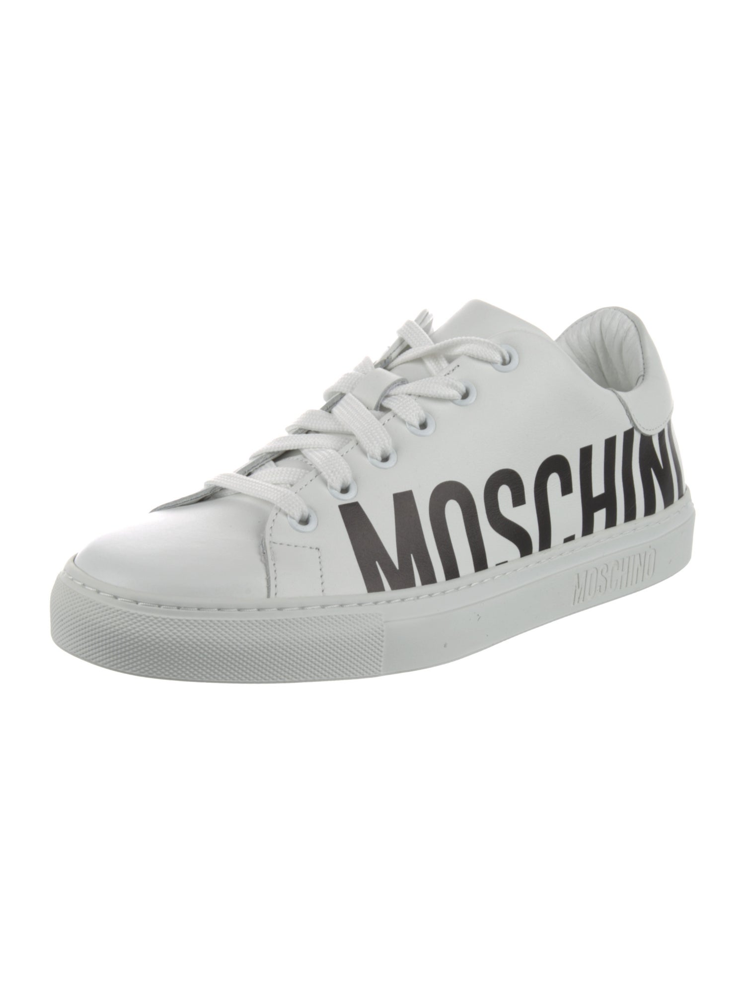 Moschino Couture Leather Sneakers