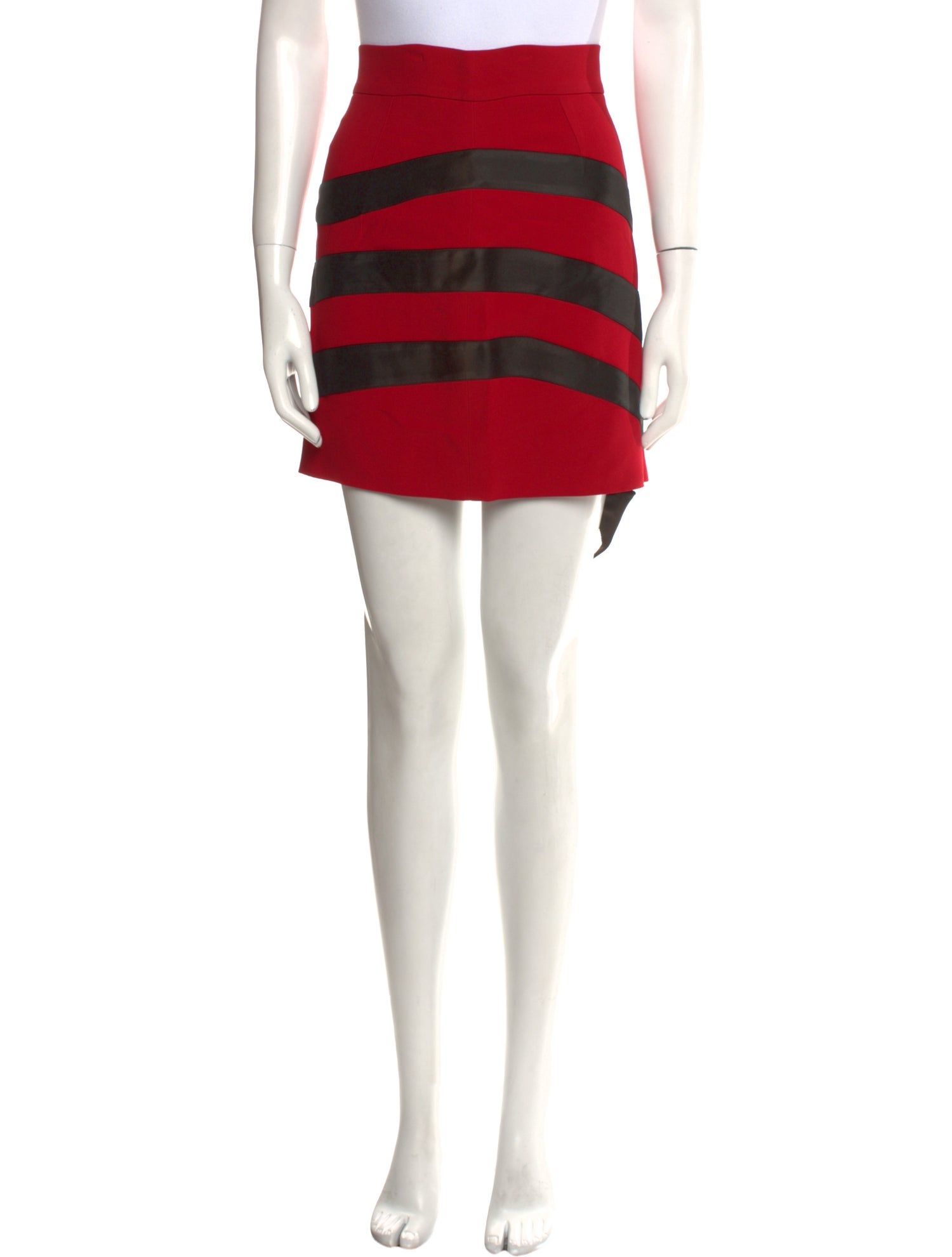 Moschino Couture Striped Mini Skirt