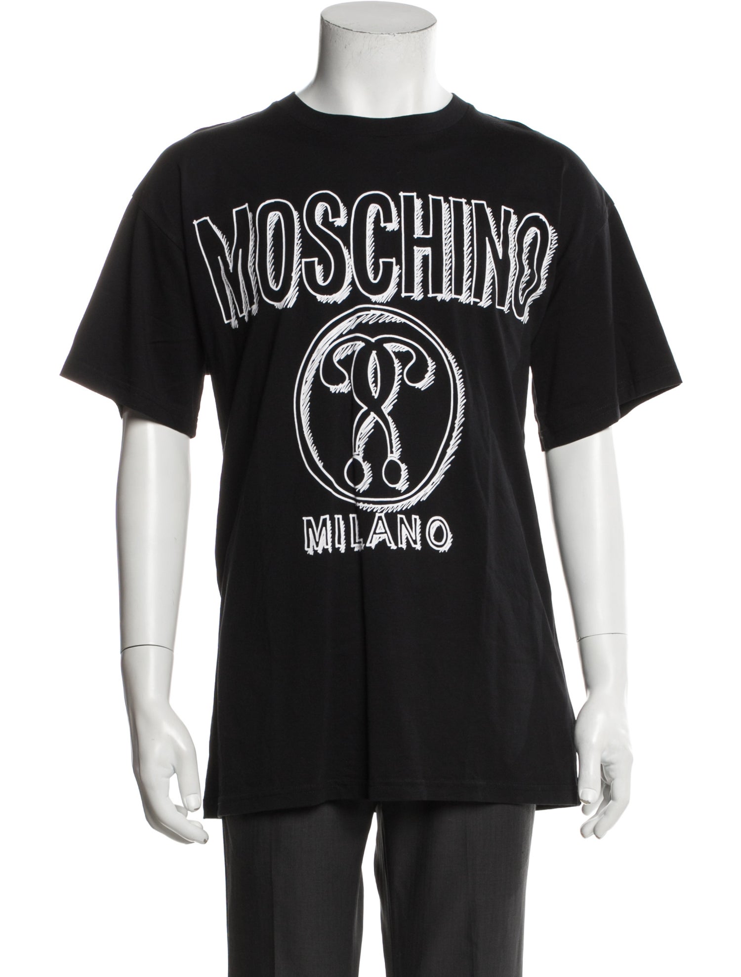 Moschino Couture Graphic Print Crew Neck T-Shirt