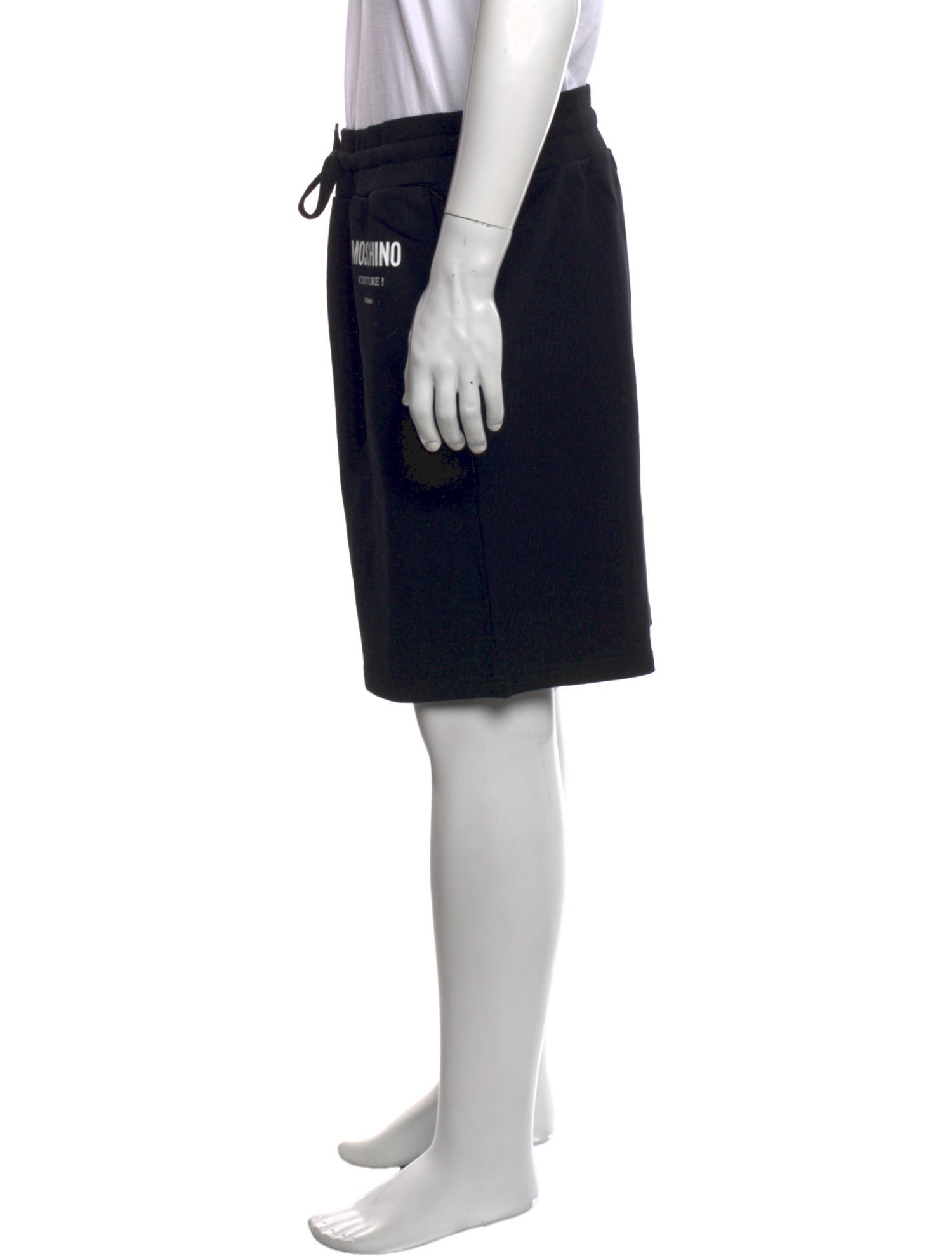 Moschino Couture Graphic Print Jogger Shorts w/ Tags