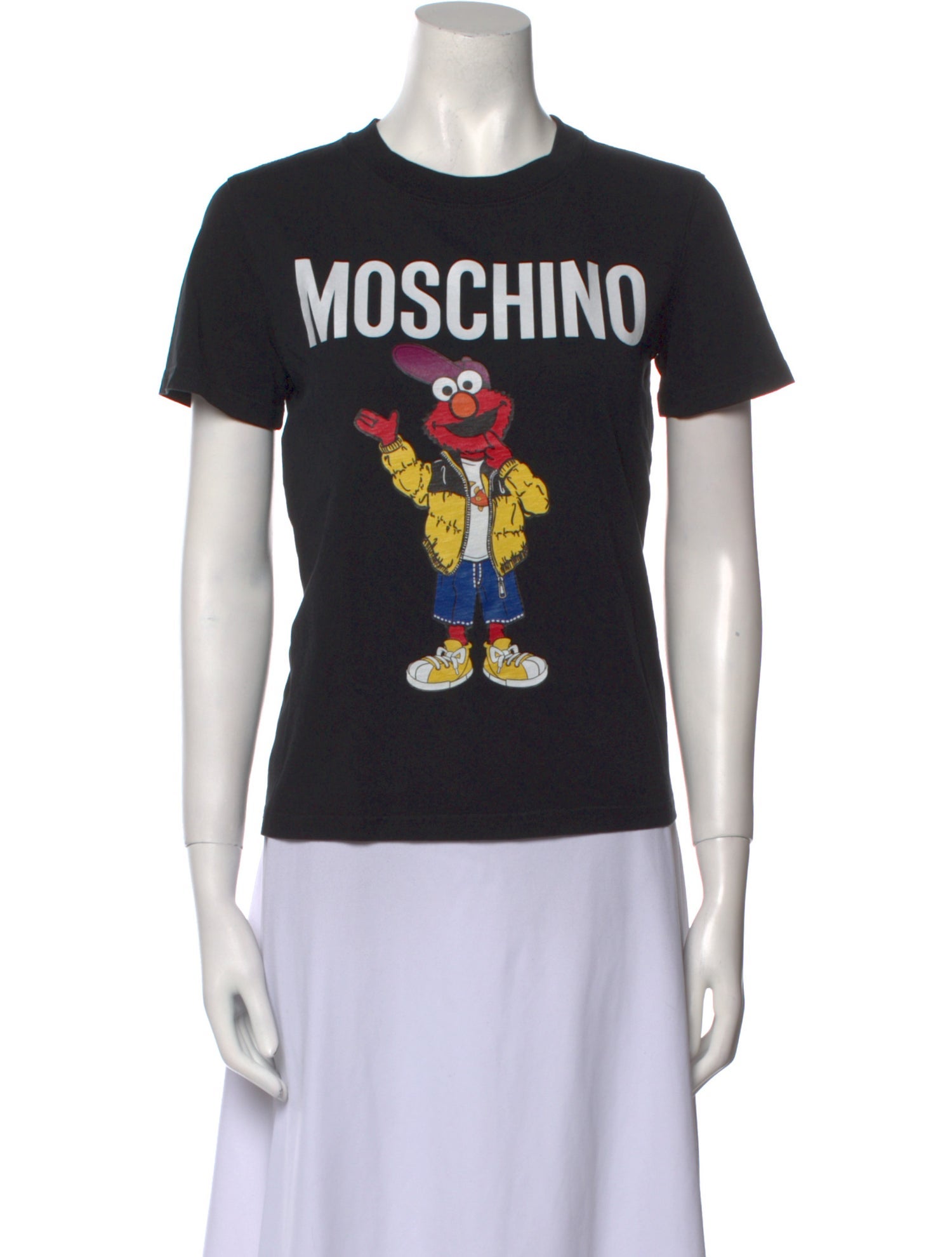 Moschino Couture Graphic Print Crew Neck T-Shirt