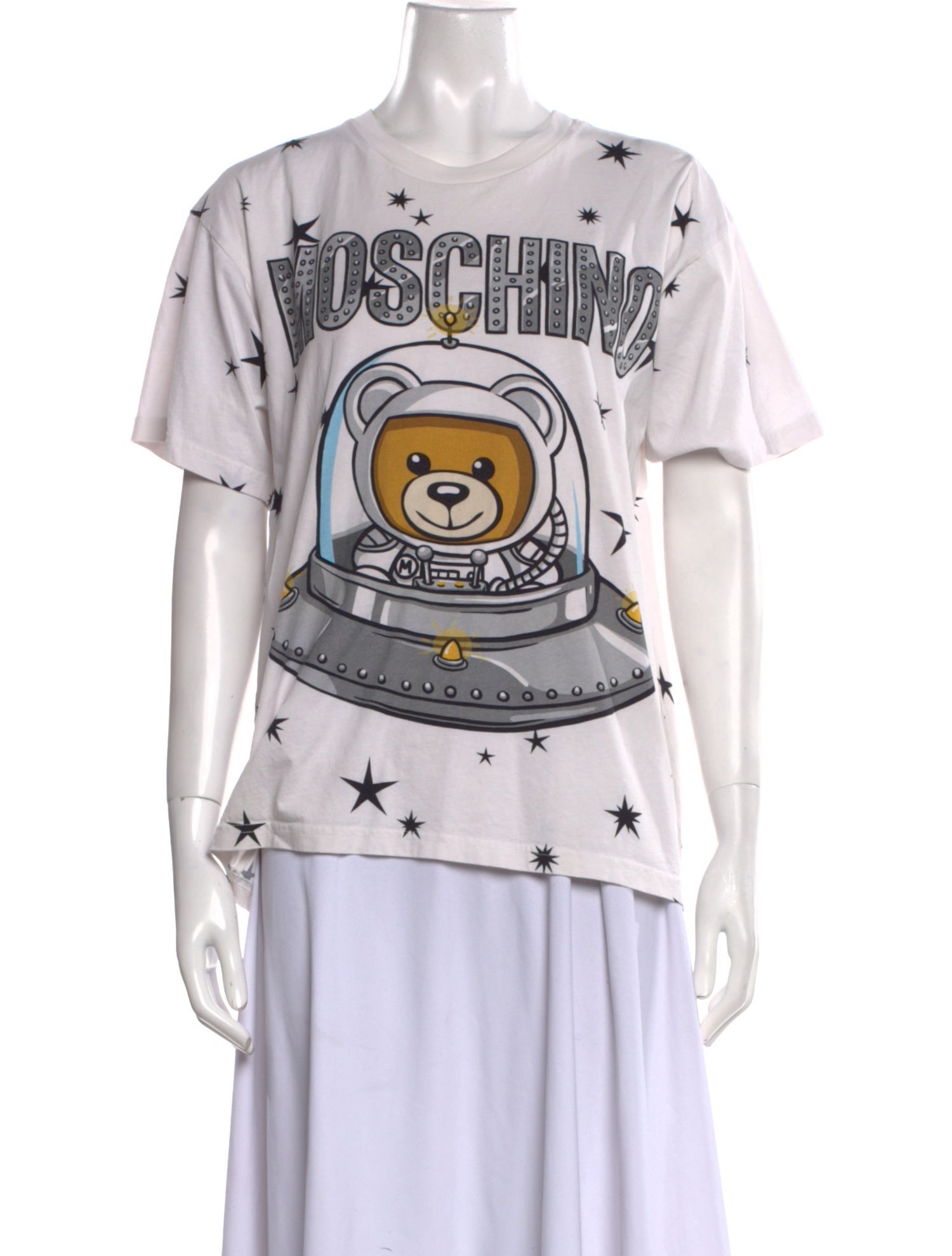 Moschino Couture Graphic Print Crew Neck T-Shirt