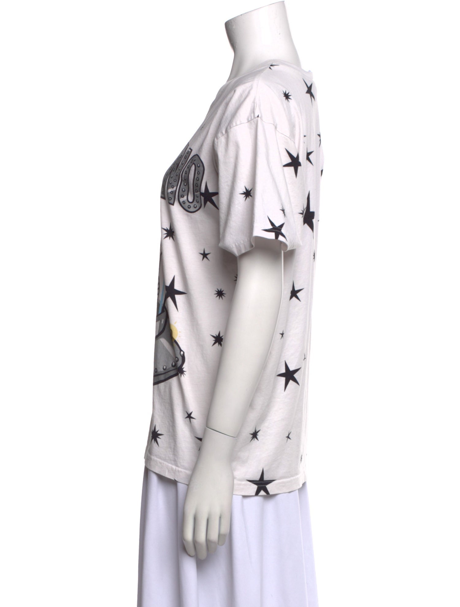 Moschino Couture Graphic Print Crew Neck T-Shirt