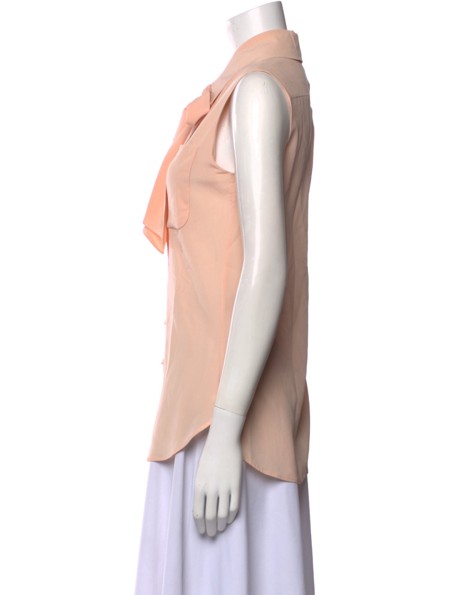 Moschino Couture Sleeveless Button-Up Top