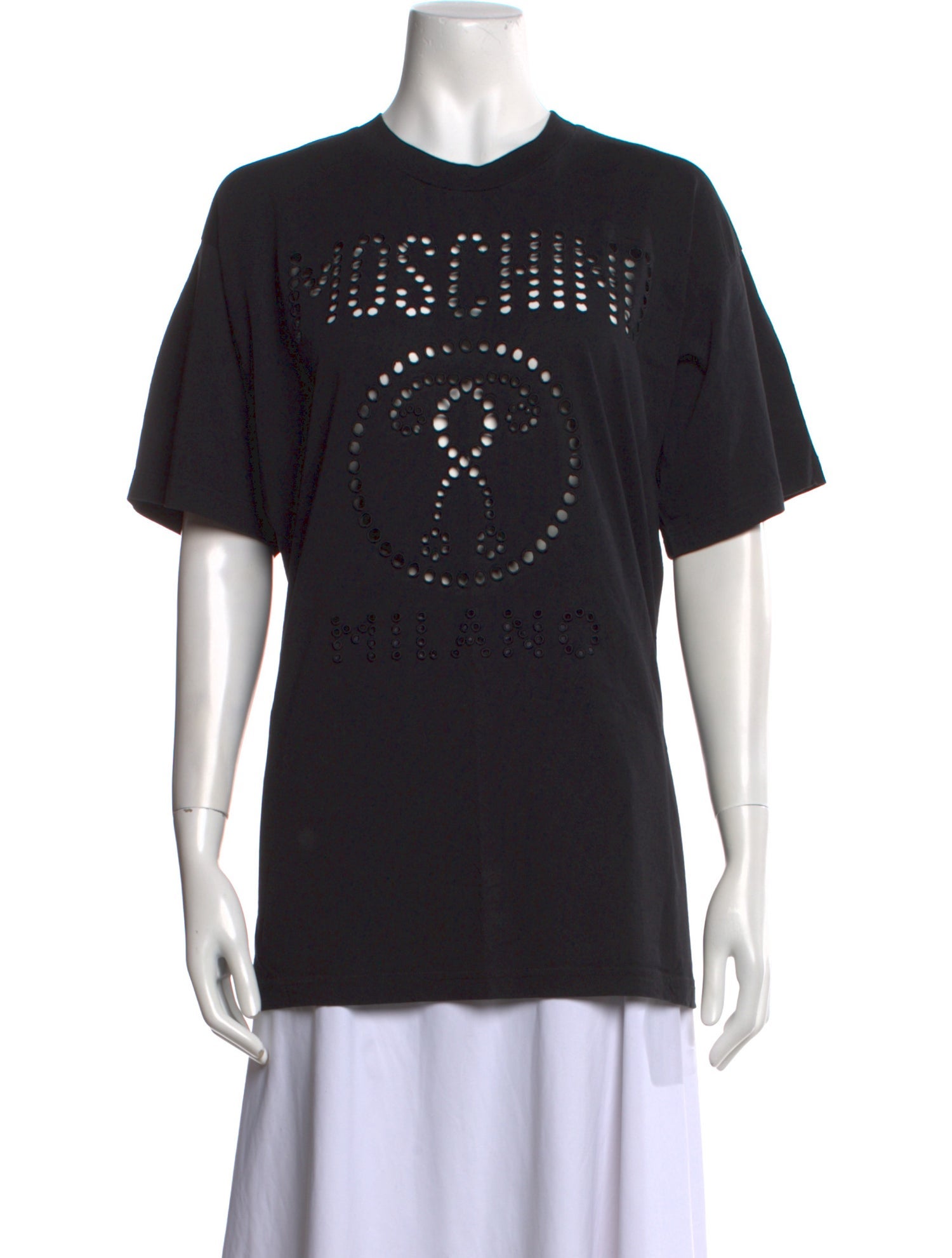 Moschino Couture Graphic Print Crew Neck T-Shirt
