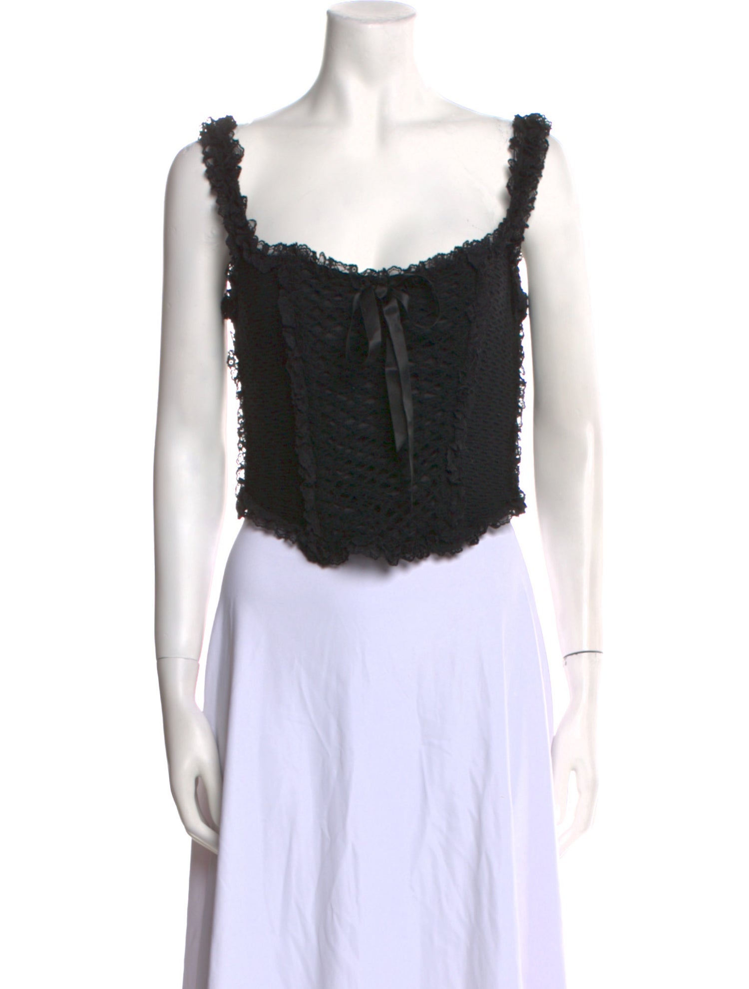 Moschino Couture Vintage 1990's Crop Top