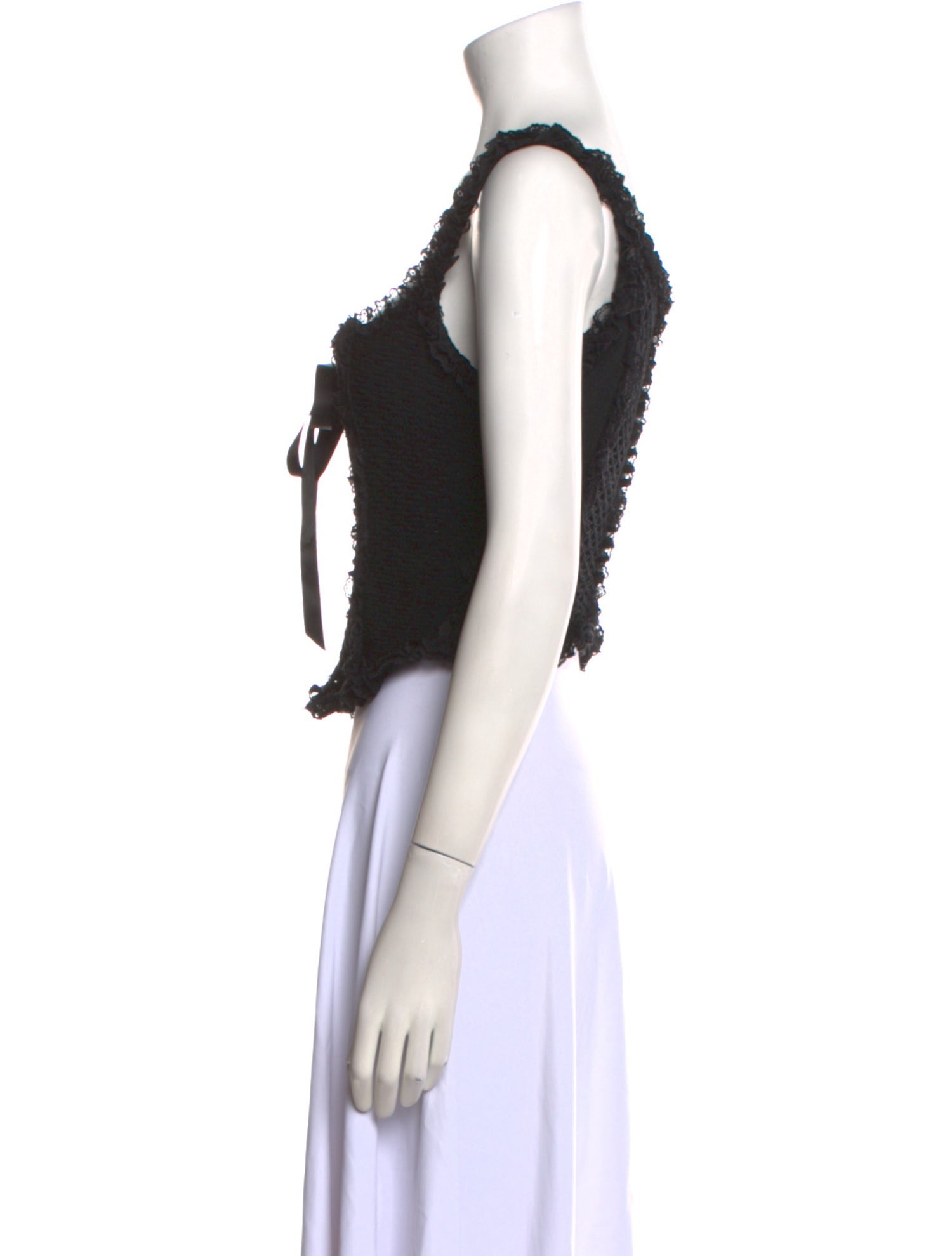 Moschino Couture Vintage 1990's Crop Top