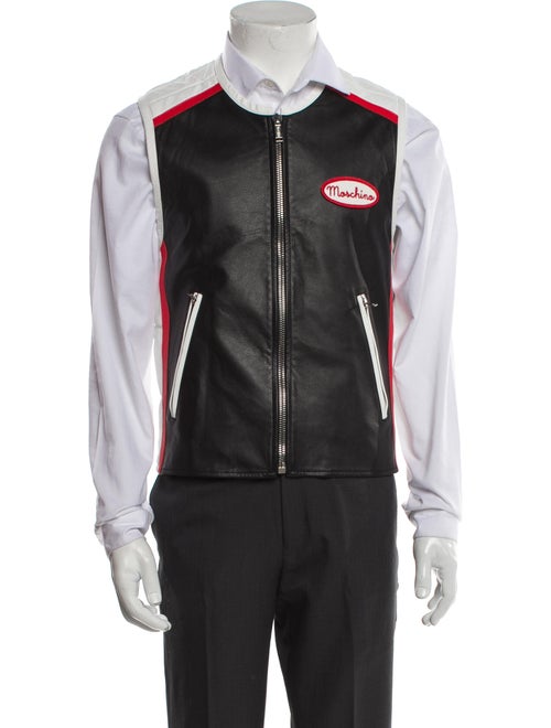 Moschino Couture 2018 Leather Vest