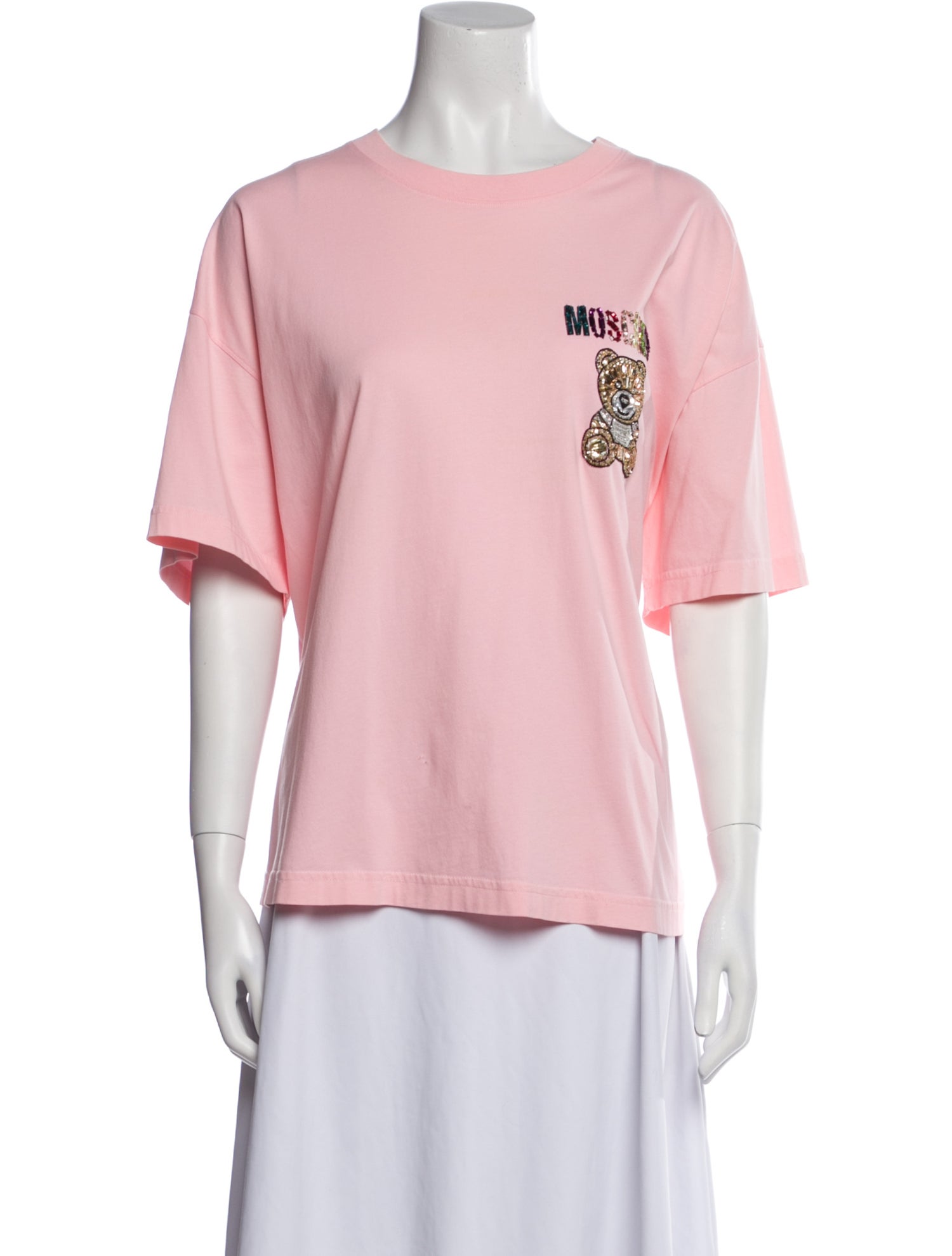 Moschino Couture Graphic Print Crew Neck T-Shirt