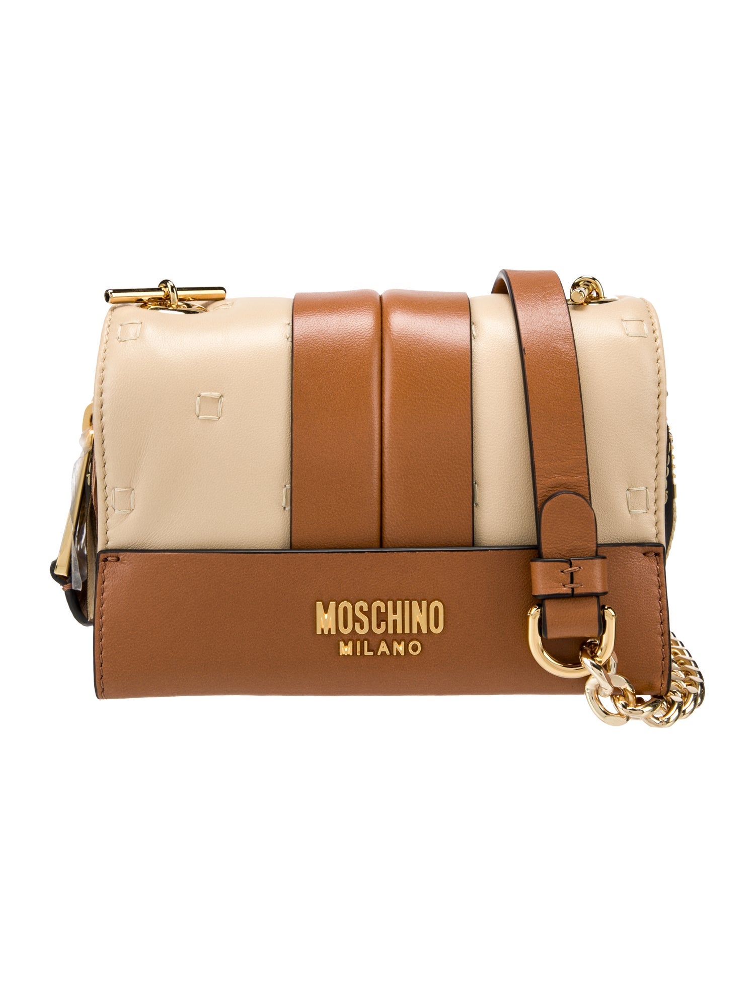Moschino Couture Leather Crossbody Bag w/ Tags