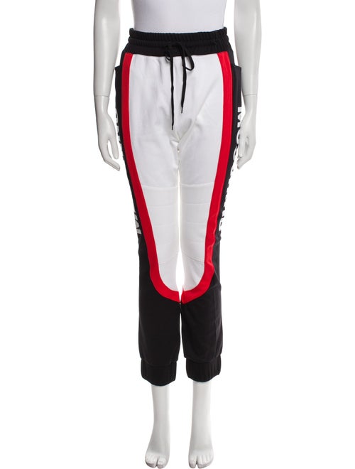 Moschino Couture Colorblock Pattern Sweatpants