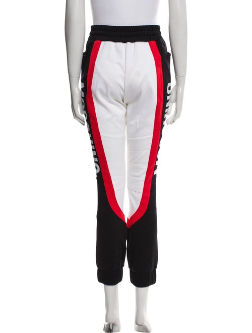 Moschino Couture Colorblock Pattern Sweatpants