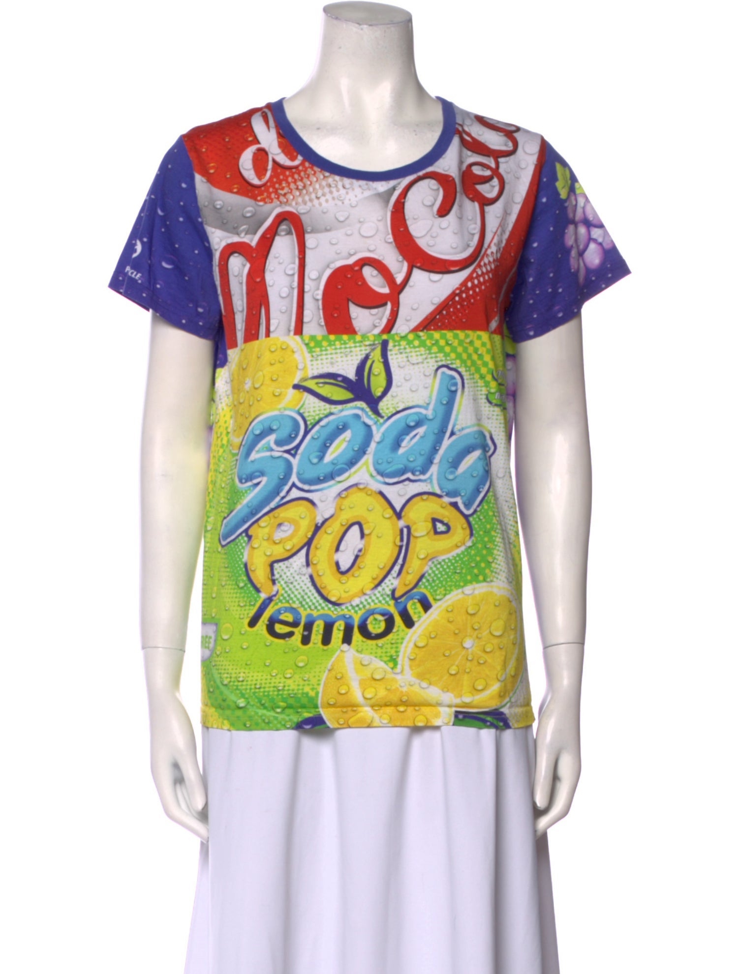 Moschino Couture Graphic Print Crew Neck T-Shirt