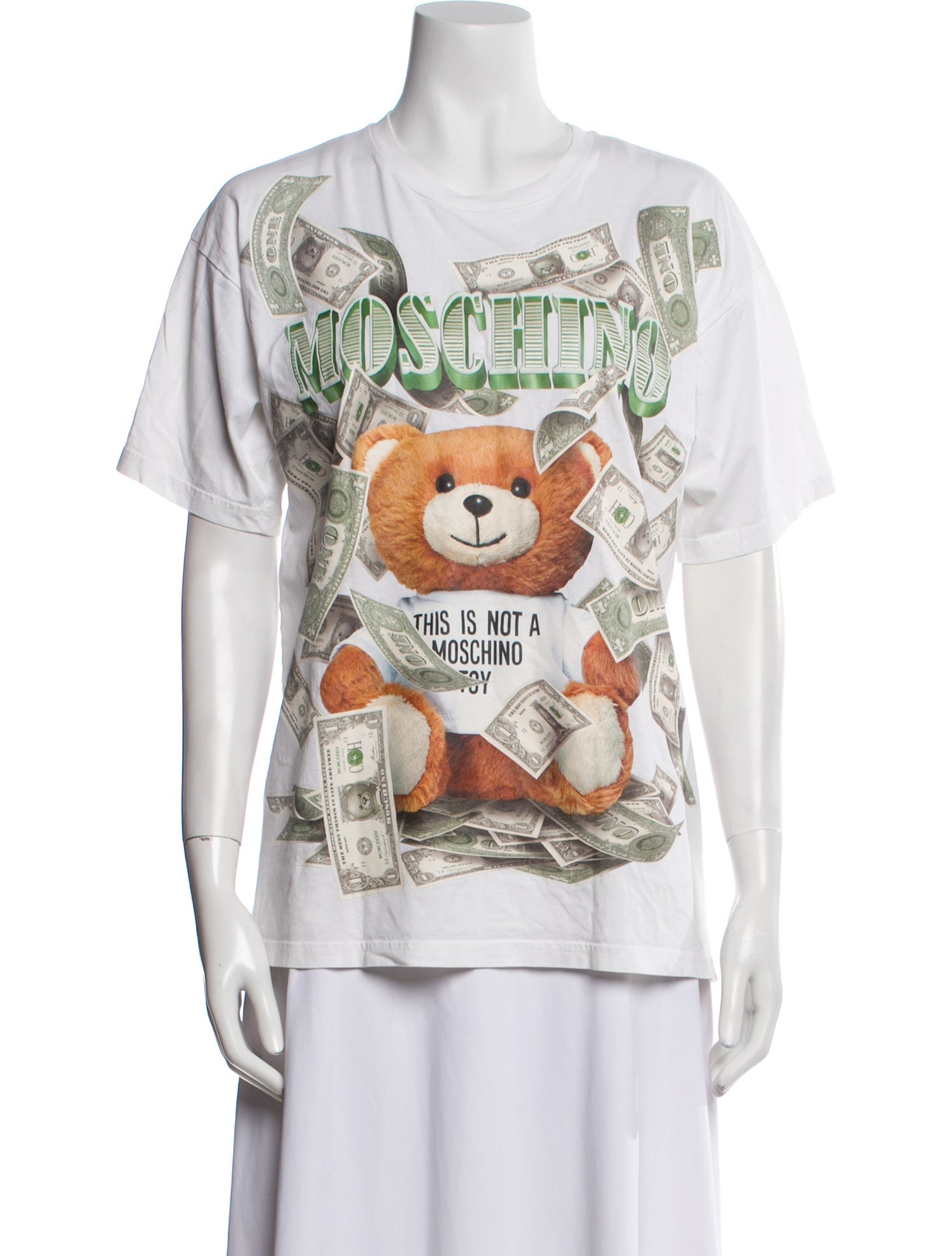 Moschino Couture Graphic Print Crew Neck T-Shirt