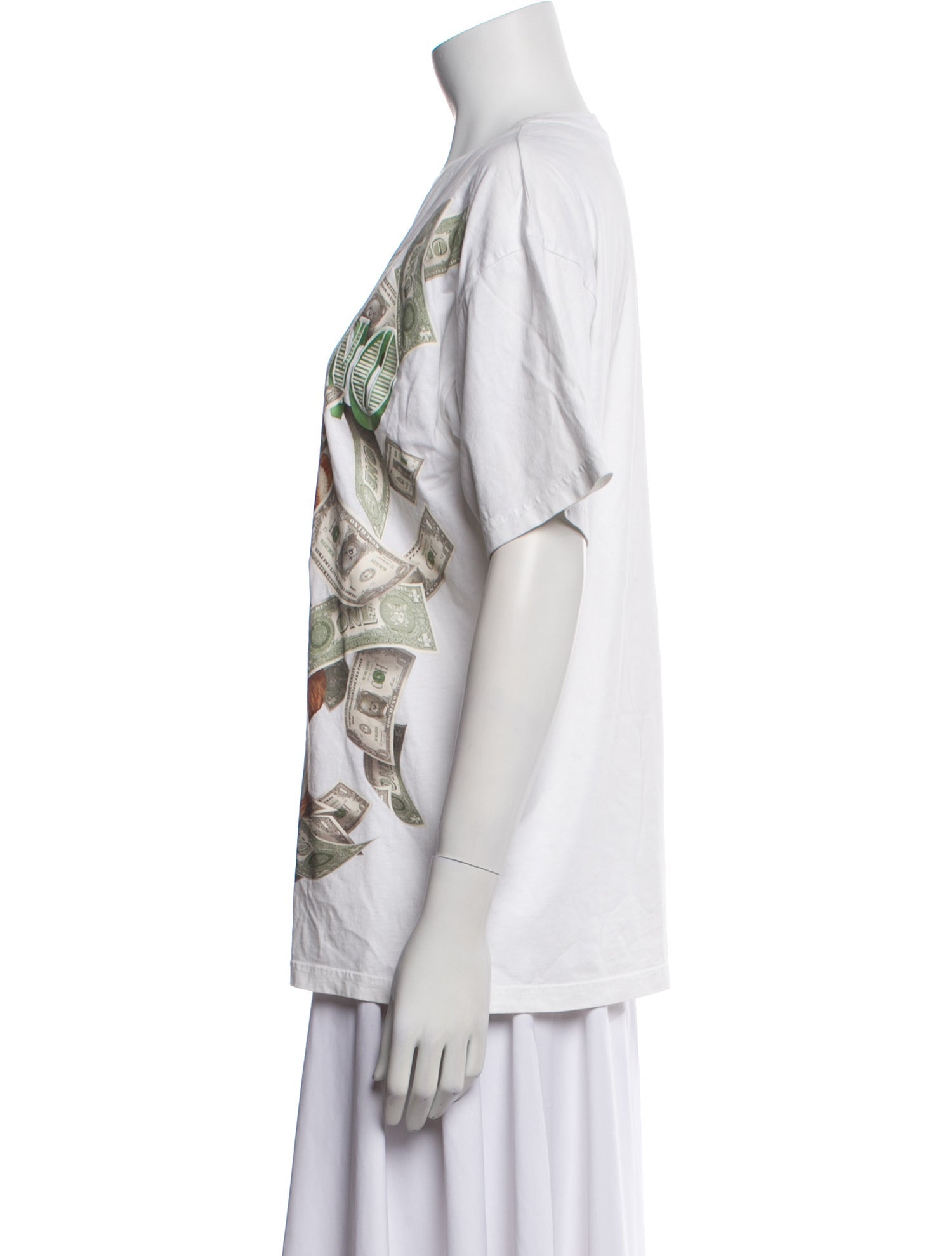 Moschino Couture Graphic Print Crew Neck T-Shirt