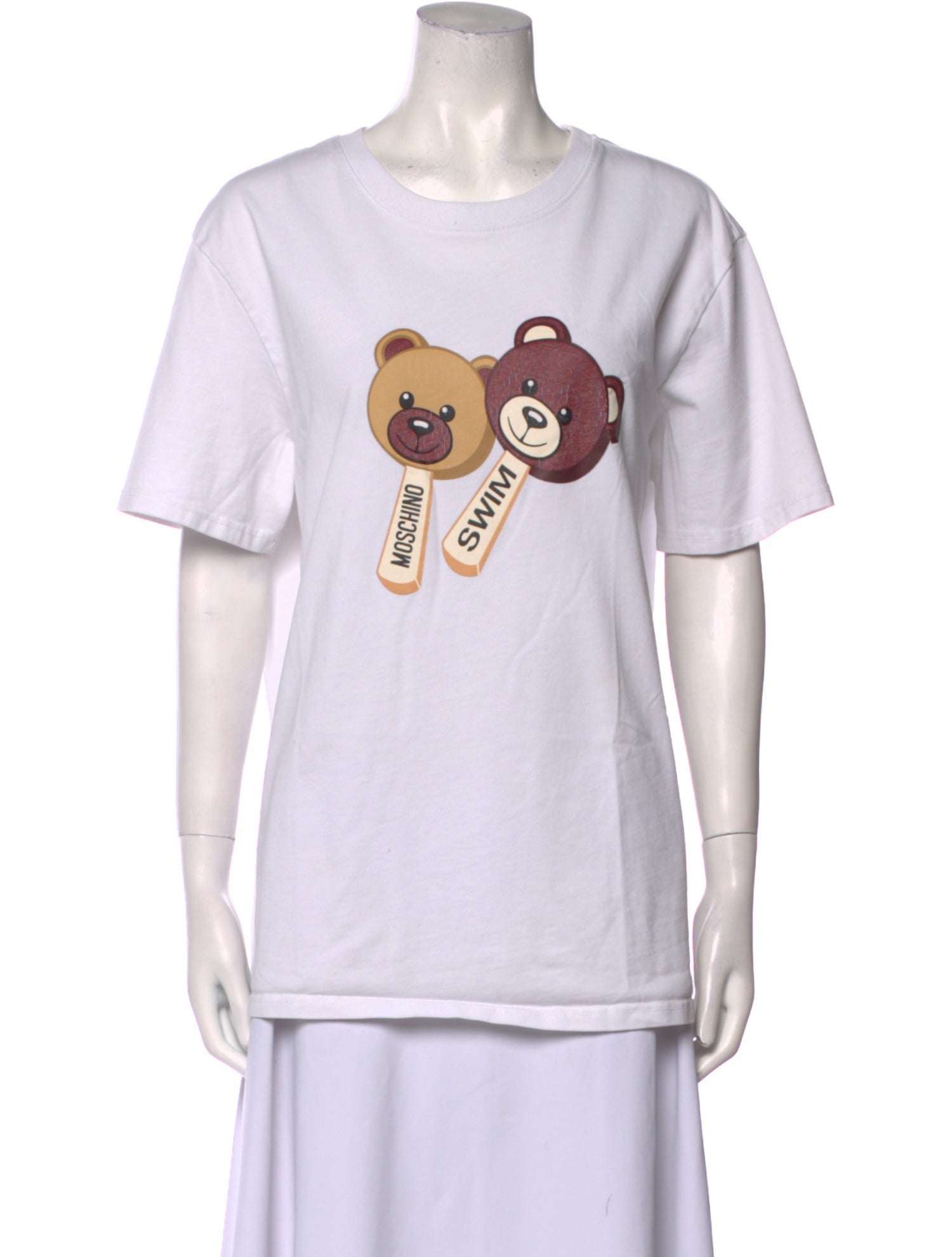 Moschino Couture Graphic Print Crew Neck T-Shirt