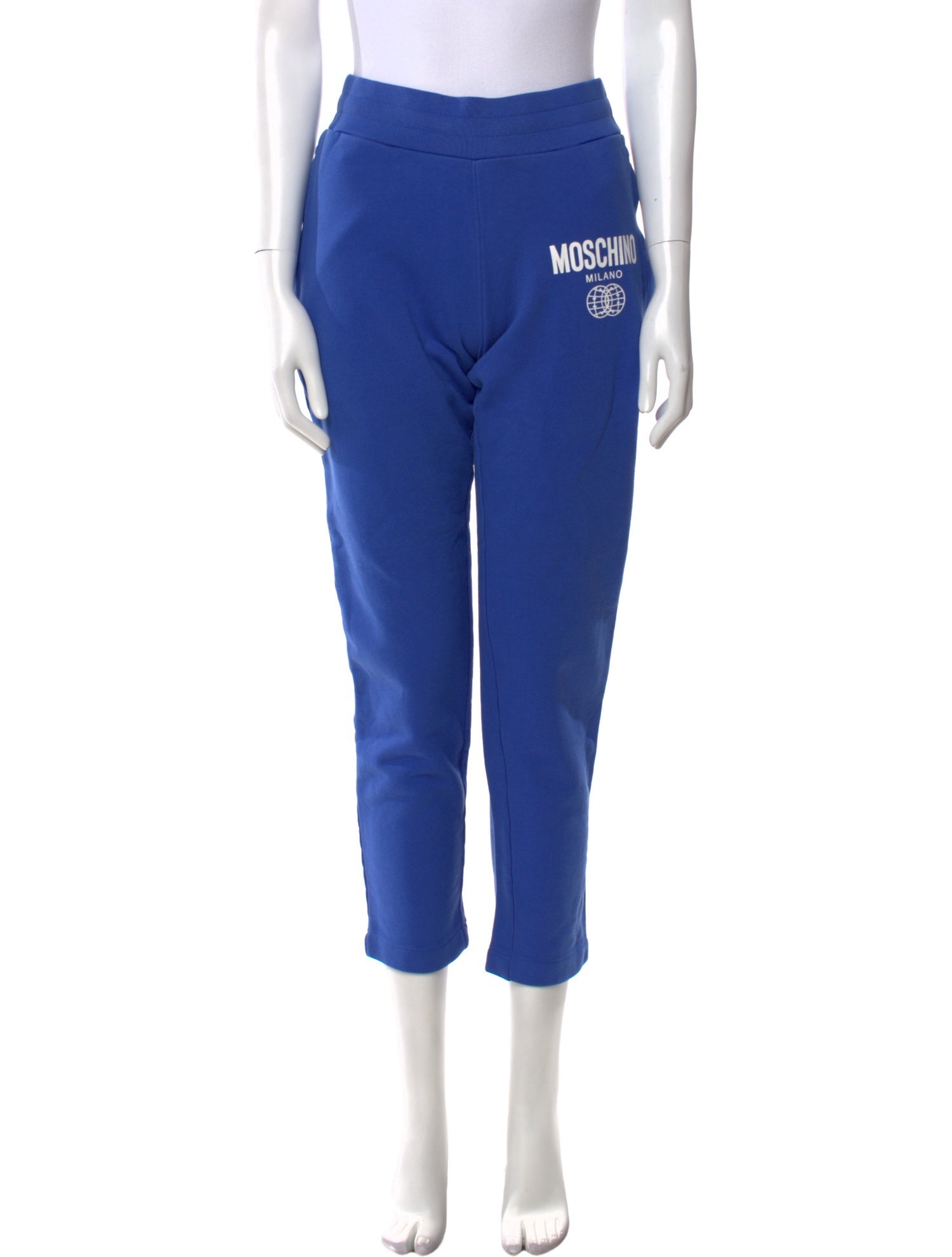 Moschino Couture Graphic Print Straight Leg Pants