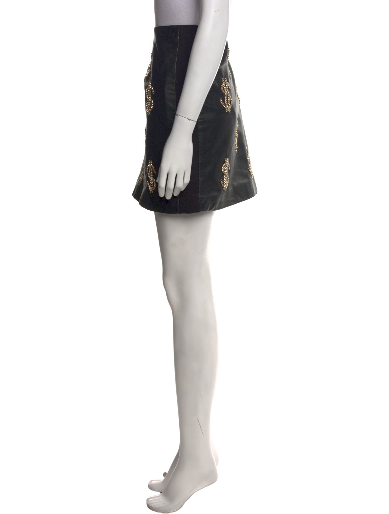 Moschino Couture Printed Mini Skirt