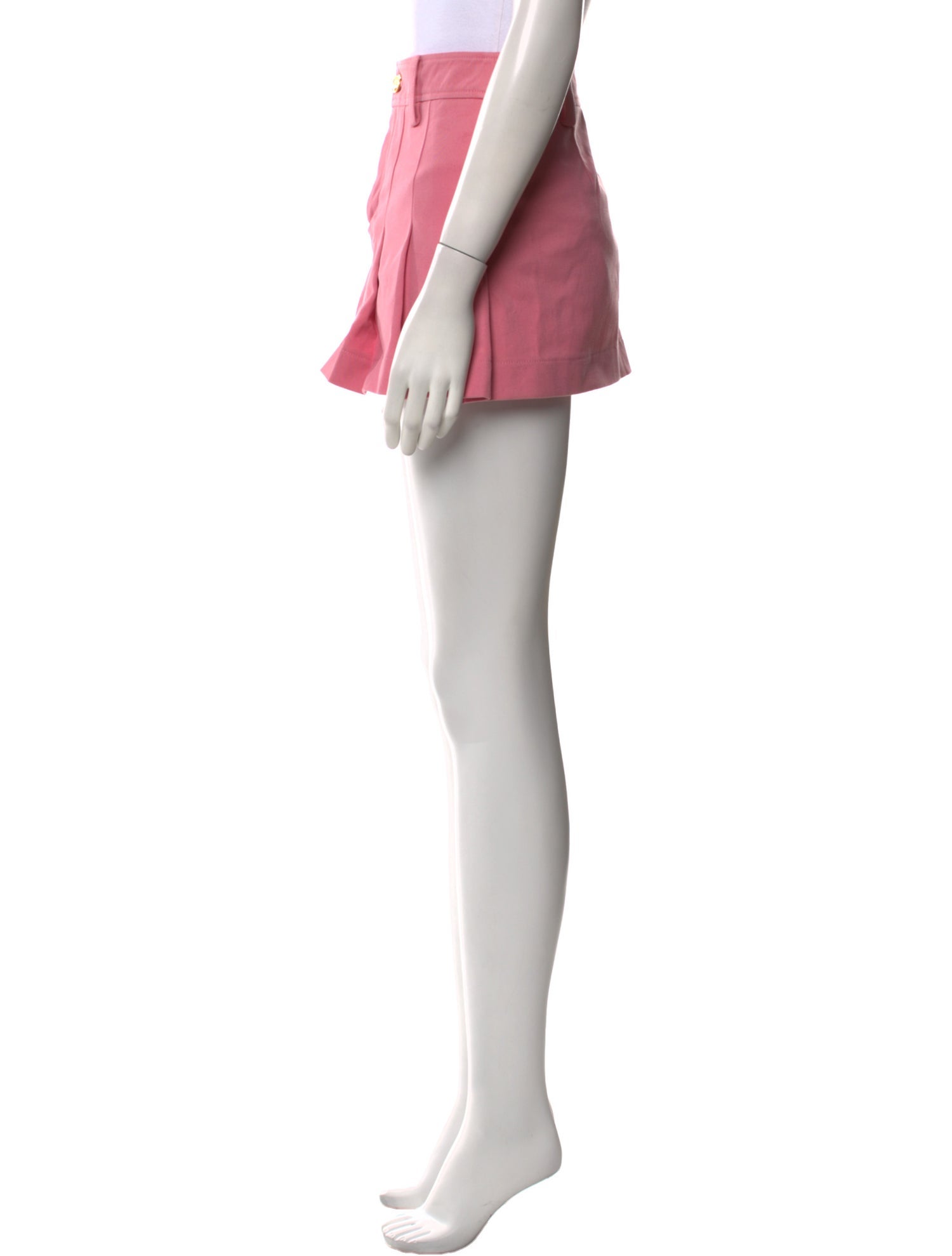 Moschino Couture Pleated Accents Mini Skirt