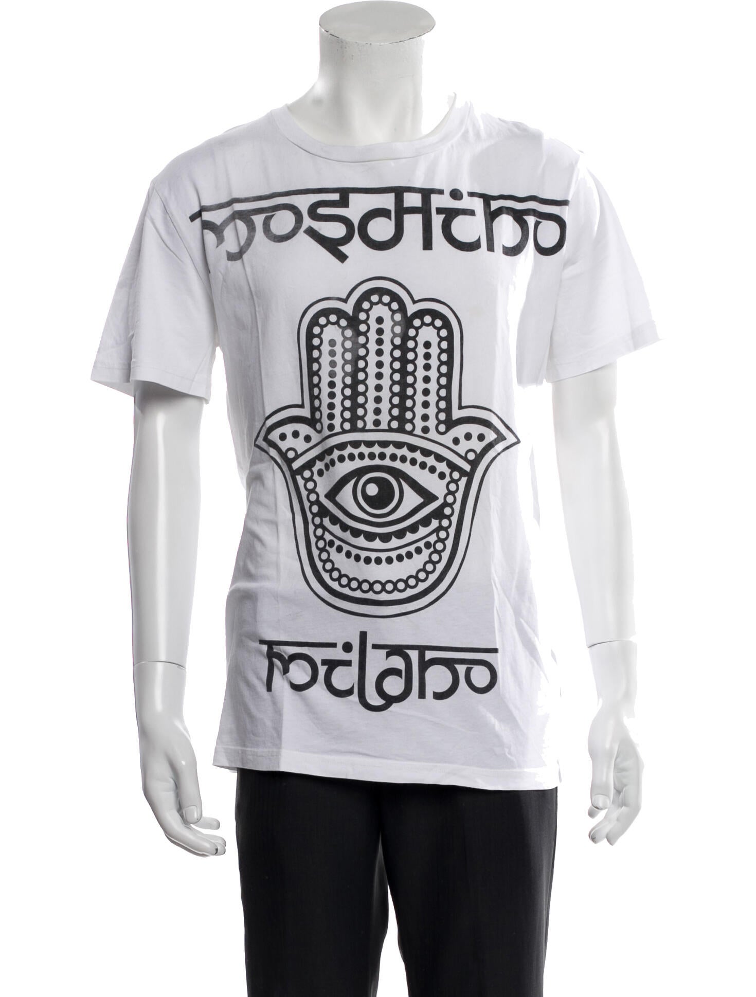 Moschino Couture Graphic Print Crew Neck T-Shirt