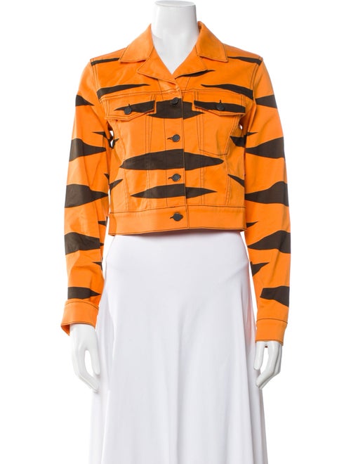 Moschino Couture Striped Denim Jacket