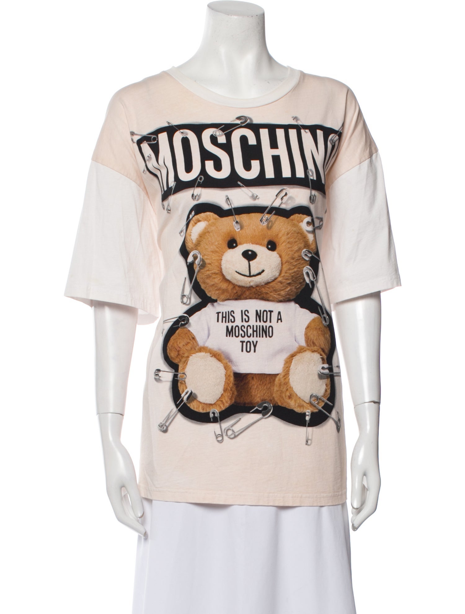 Moschino Couture Graphic Print Scoop Neck T-Shirt