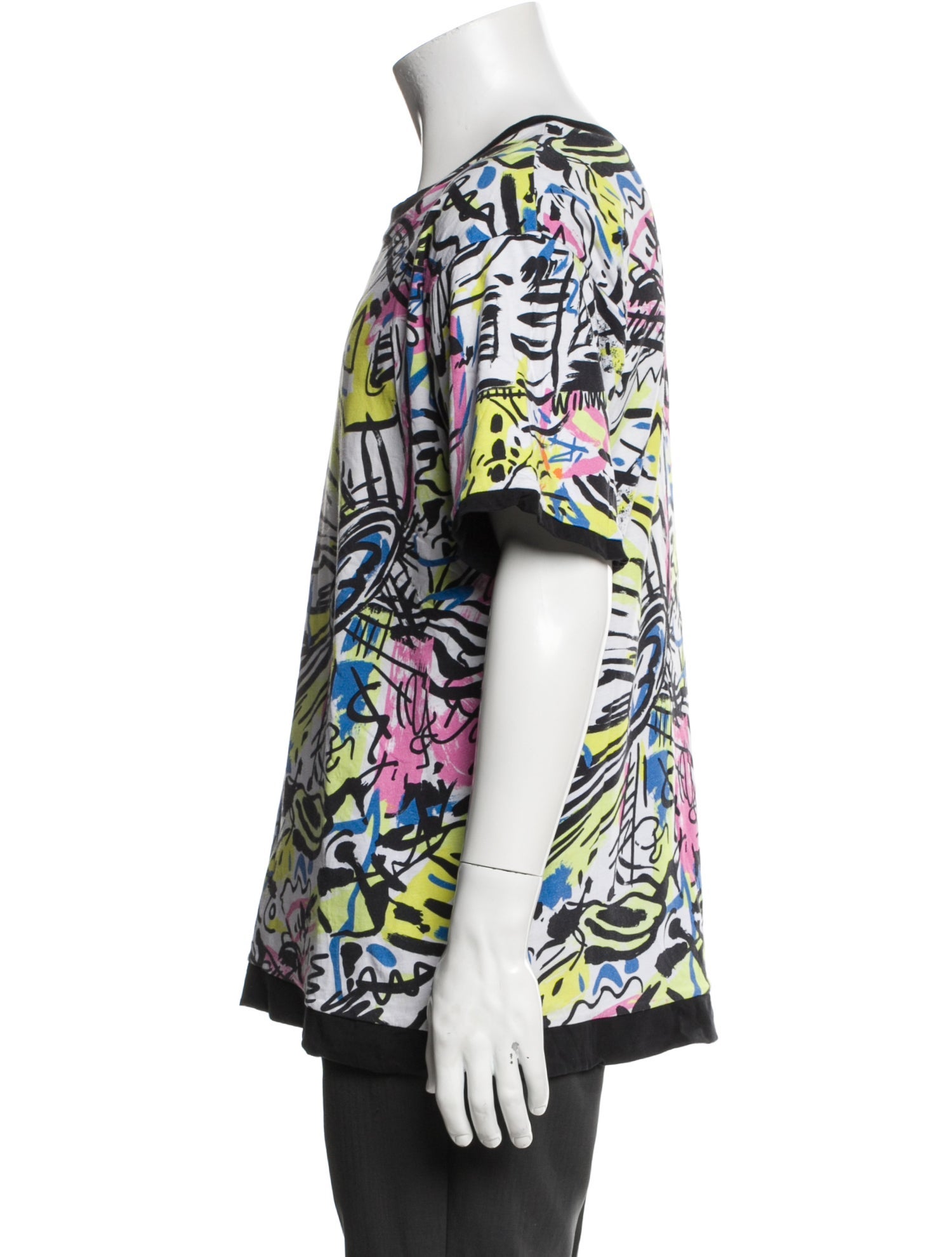 Moschino Couture Printed Crew Neck T-Shirt