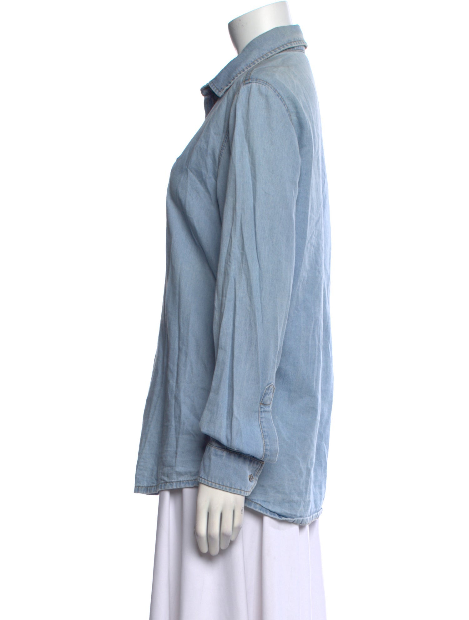 Moschino Couture Long Sleeve Button-Up Top