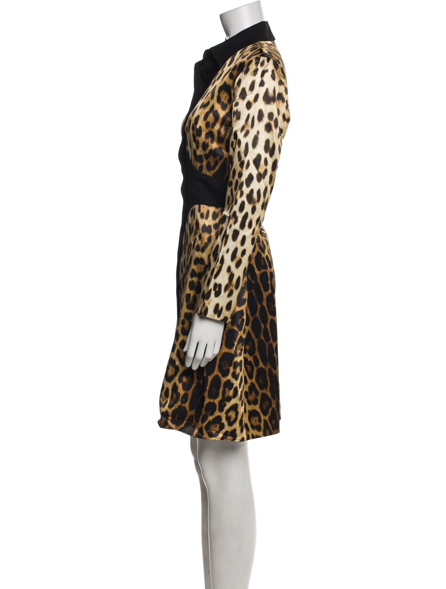 Moschino Couture Wool Knee-Length Dress