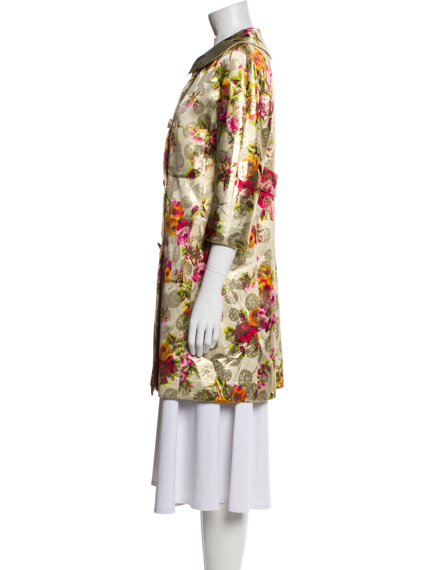 Moschino Couture Floral Print Jacket