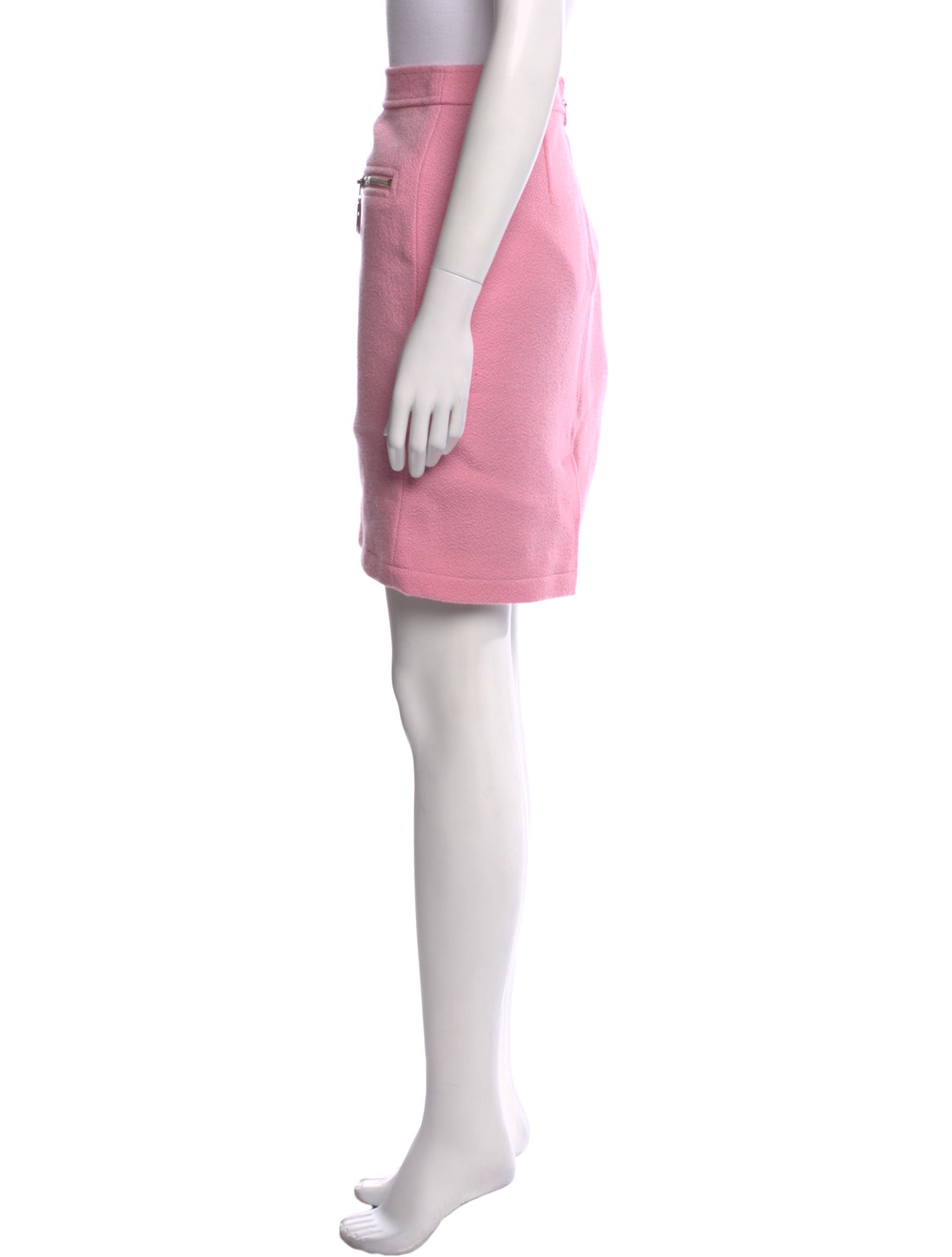 Moschino Couture Virgin Wool Knee-Length Skirt w/ Tags