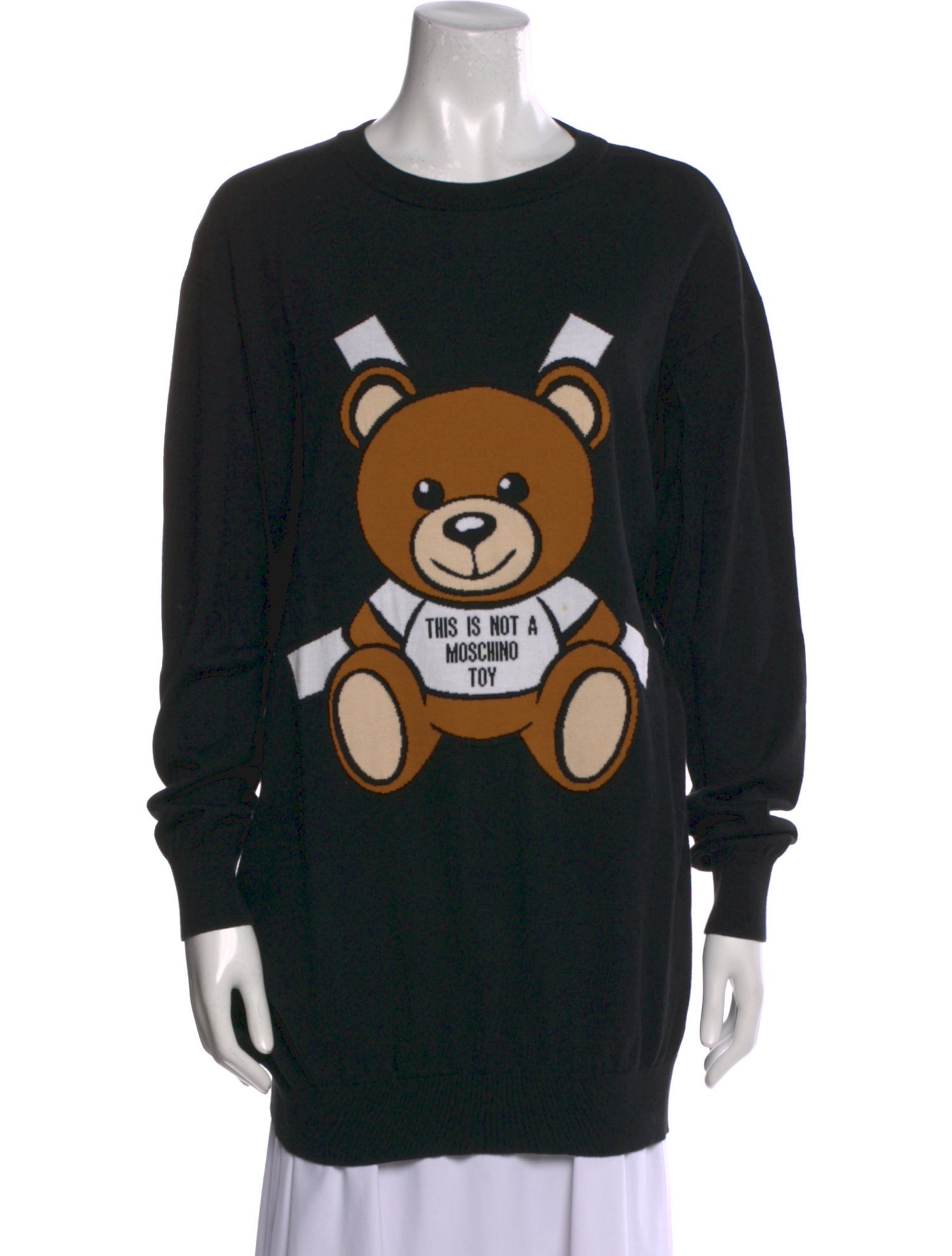 Moschino Couture Graphic Print Crew Neck Sweatshirt