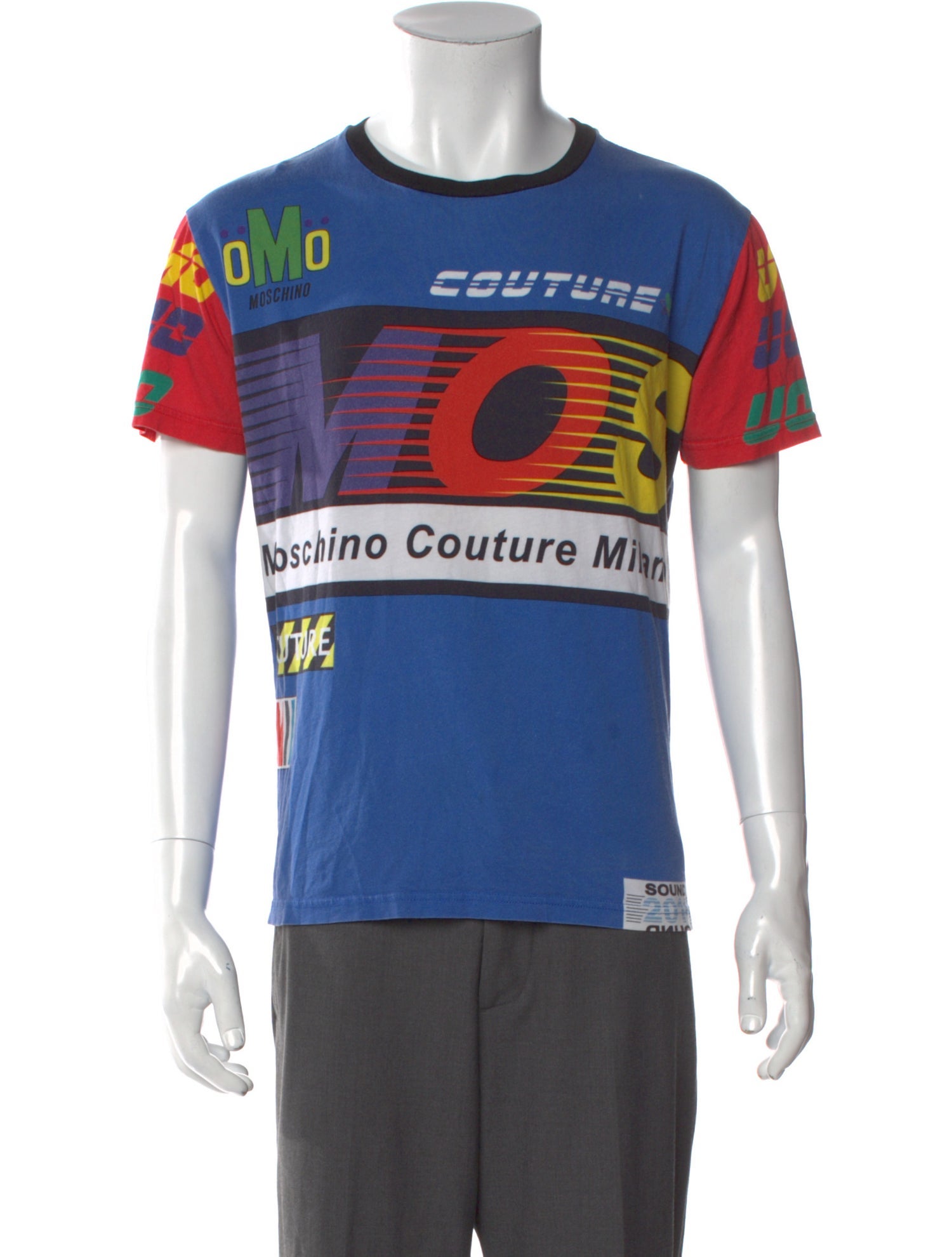 Moschino Couture Graphic Print Crew Neck T-Shirt