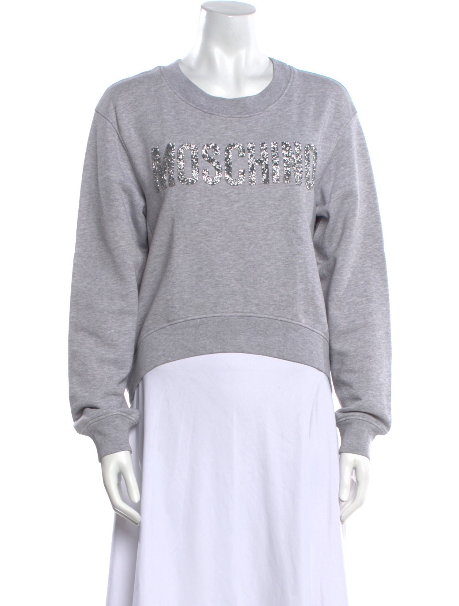 Moschino Couture Graphic Print Crew Neck Sweatshirt